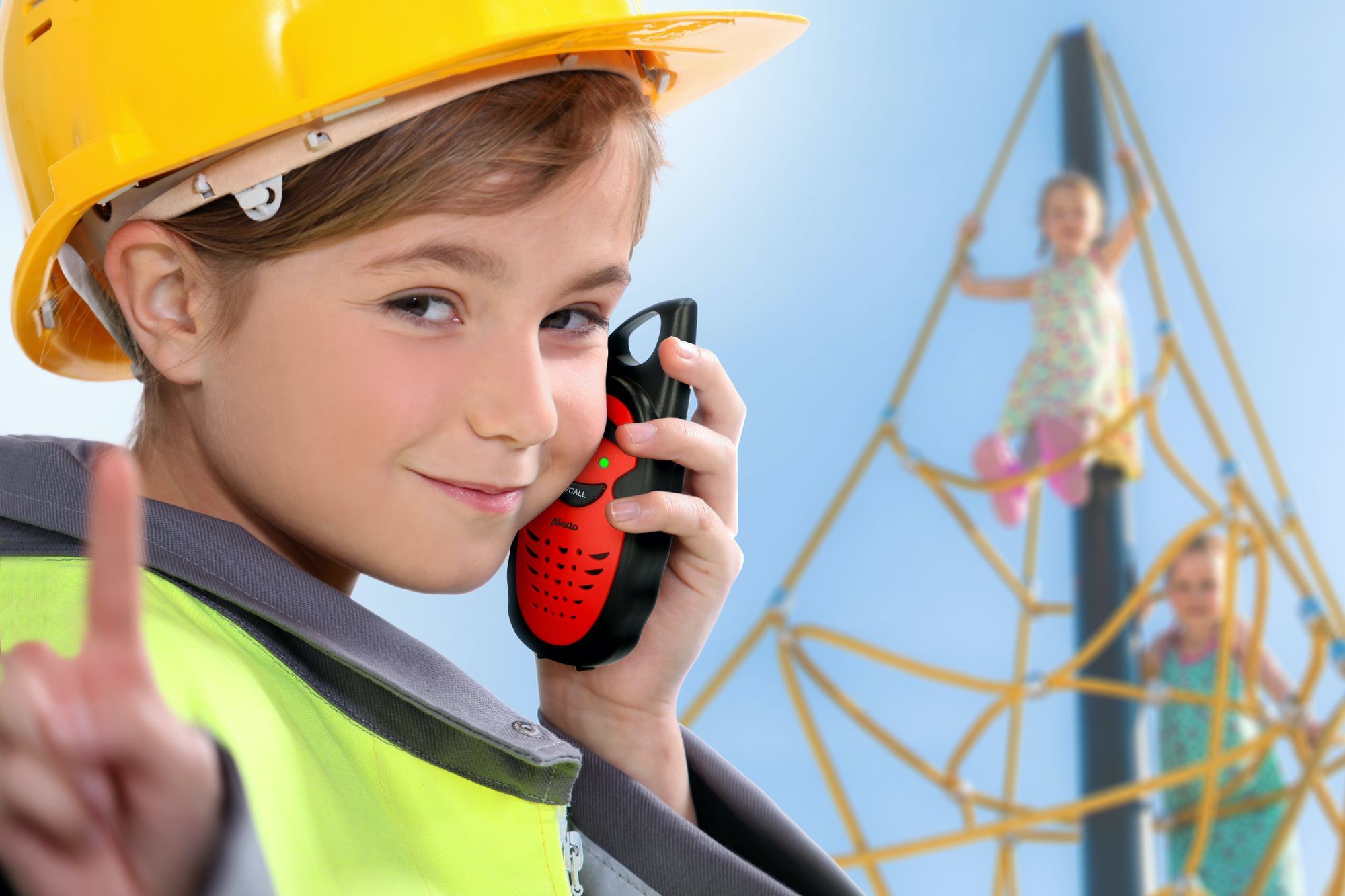 Alecto FR-05RD Set mit 2 Walkie Talkies