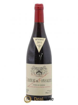 Côtes du Rhône Château de Fonsalette Emmanuel Reynaud  2011 - Lot de 1 Bouteille