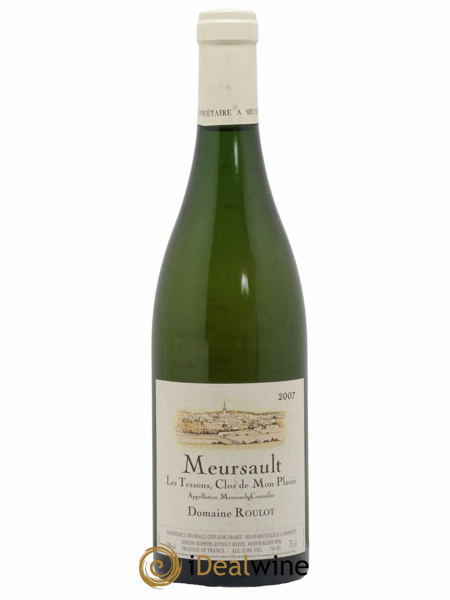 Meursault Les Tessons Clos de Mon plaisir Roulot (Domaine)  2007 - Lot de 1 Bouteille