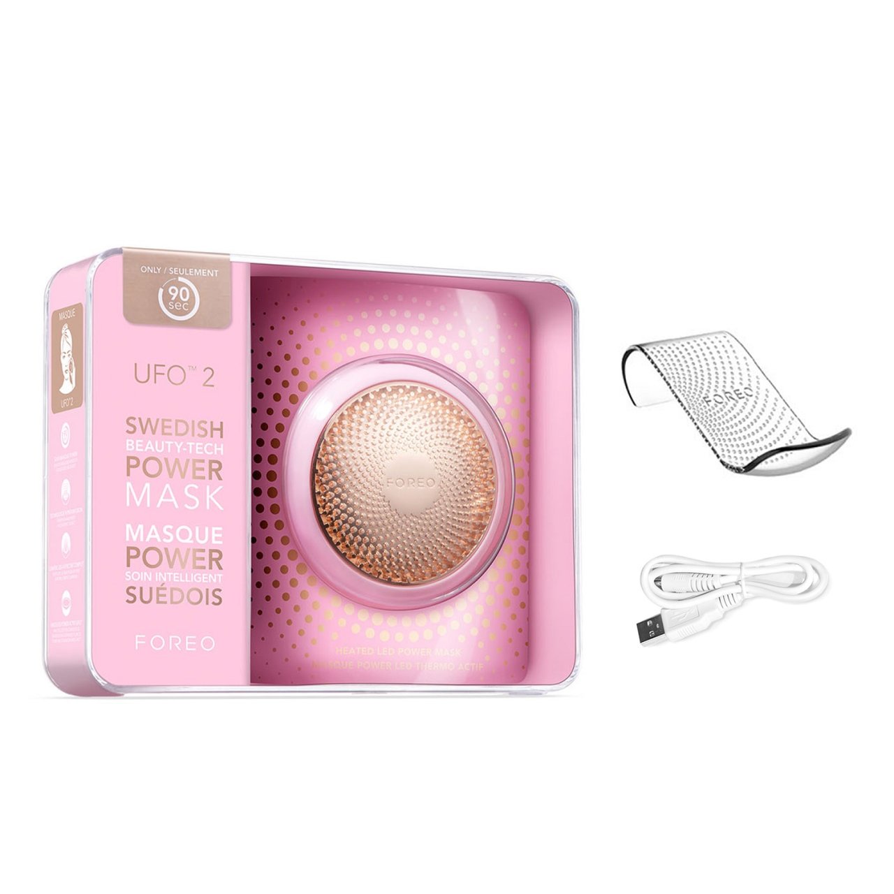 Foreo UFO 2 Intelligente Maskenbehandlung - Pearl Pink
