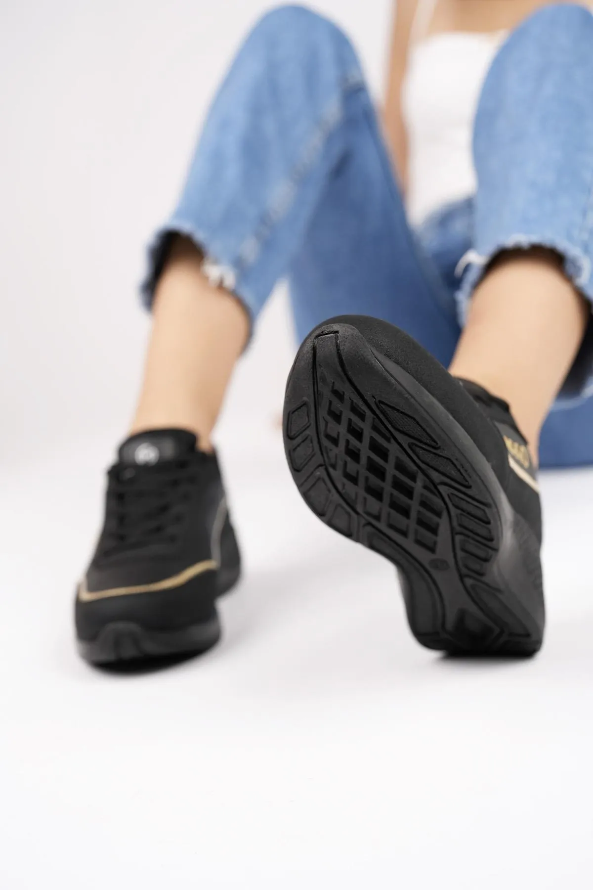 MUGGO  Glückliche garantierte orthopädische Damen-Schnürschuhe für den täglichen Gebrauch, stilvolle, bequeme Sneaker-Sportschuhe
