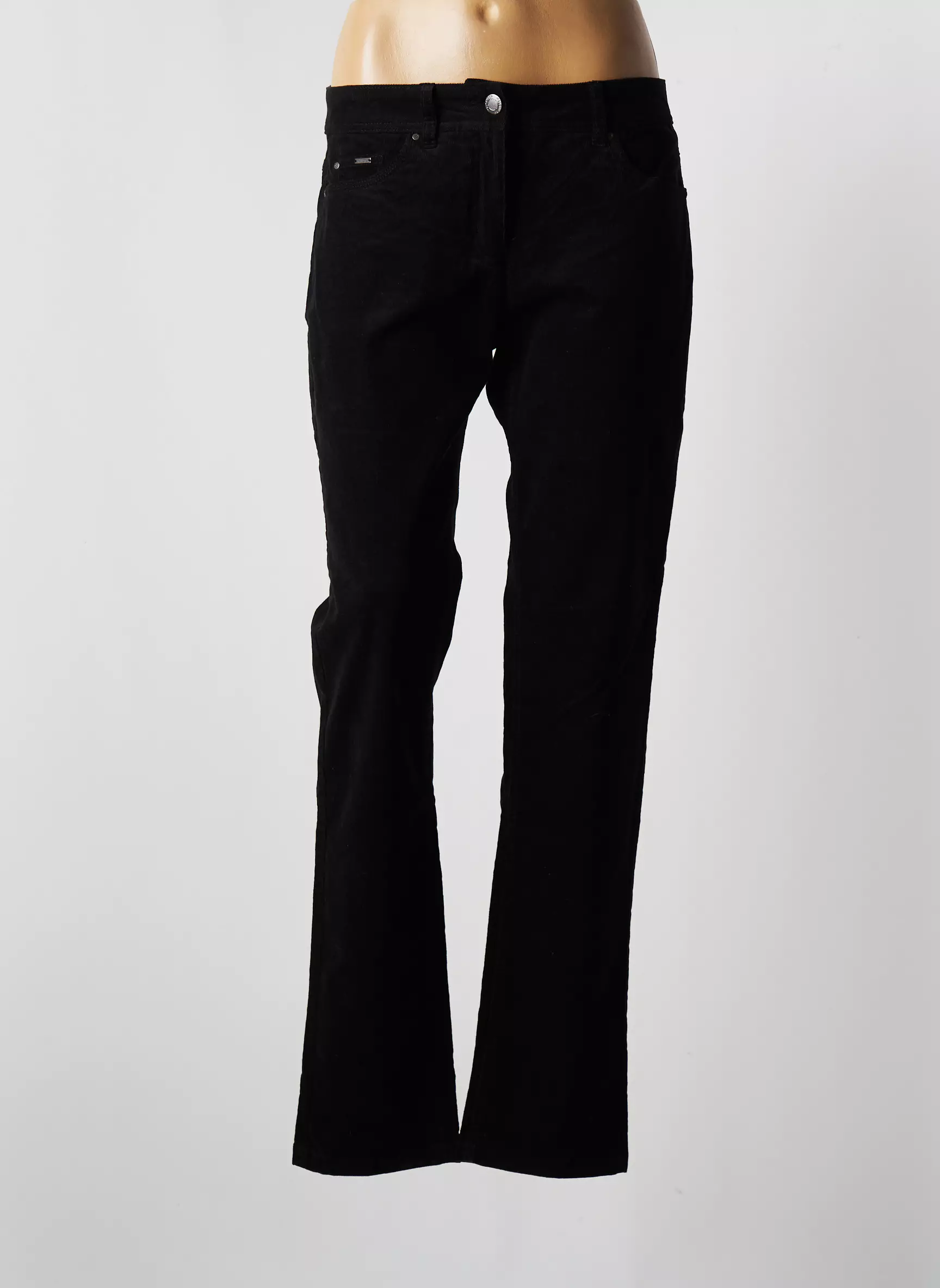 Brandtex Pantalons Droits Femme couleur noir