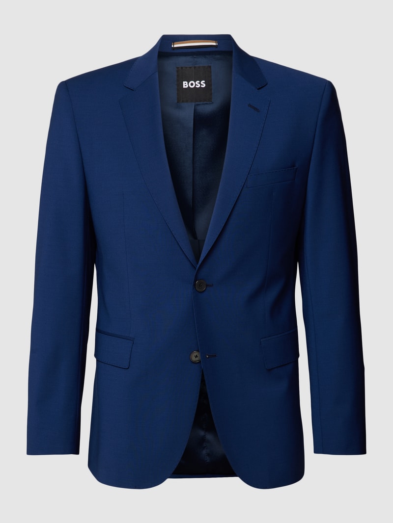 Sakko mit Reverskragen in royalblau