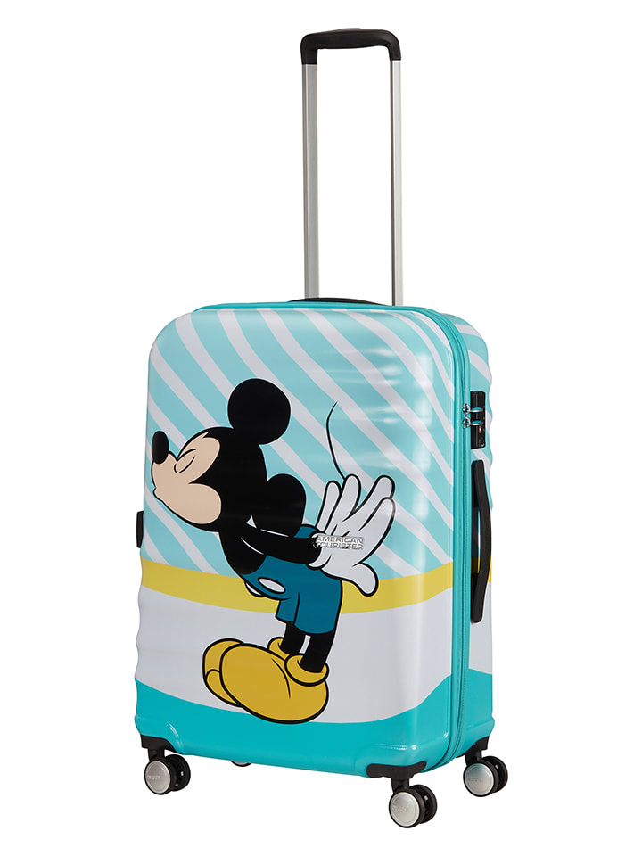 American Tourister Hardcase-Trolley in Türkis - (B)47 x (H)67 x (T)26 cm günstig kaufen onesize