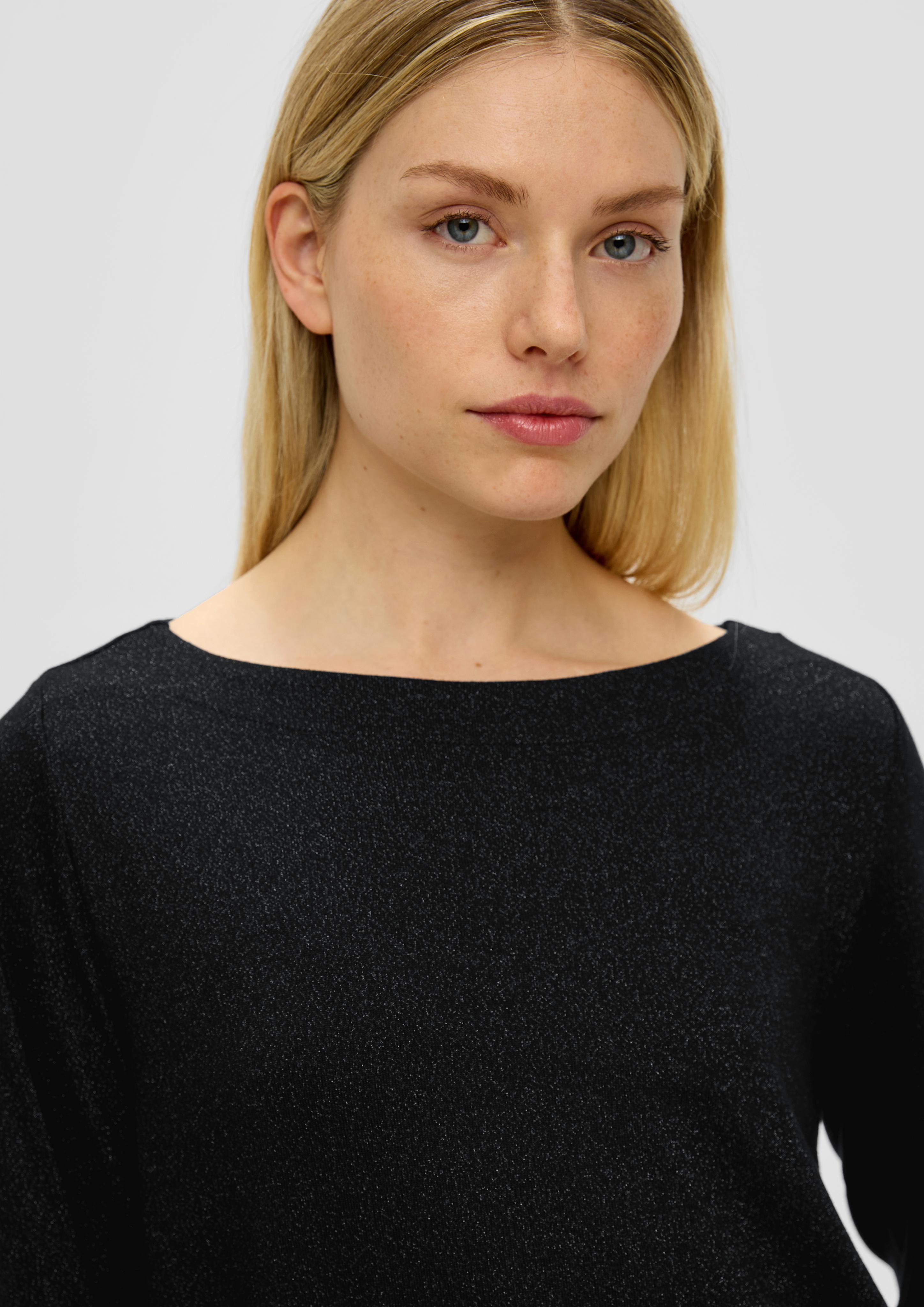 Longsleeve mit Glitzergarn  2142996-9999