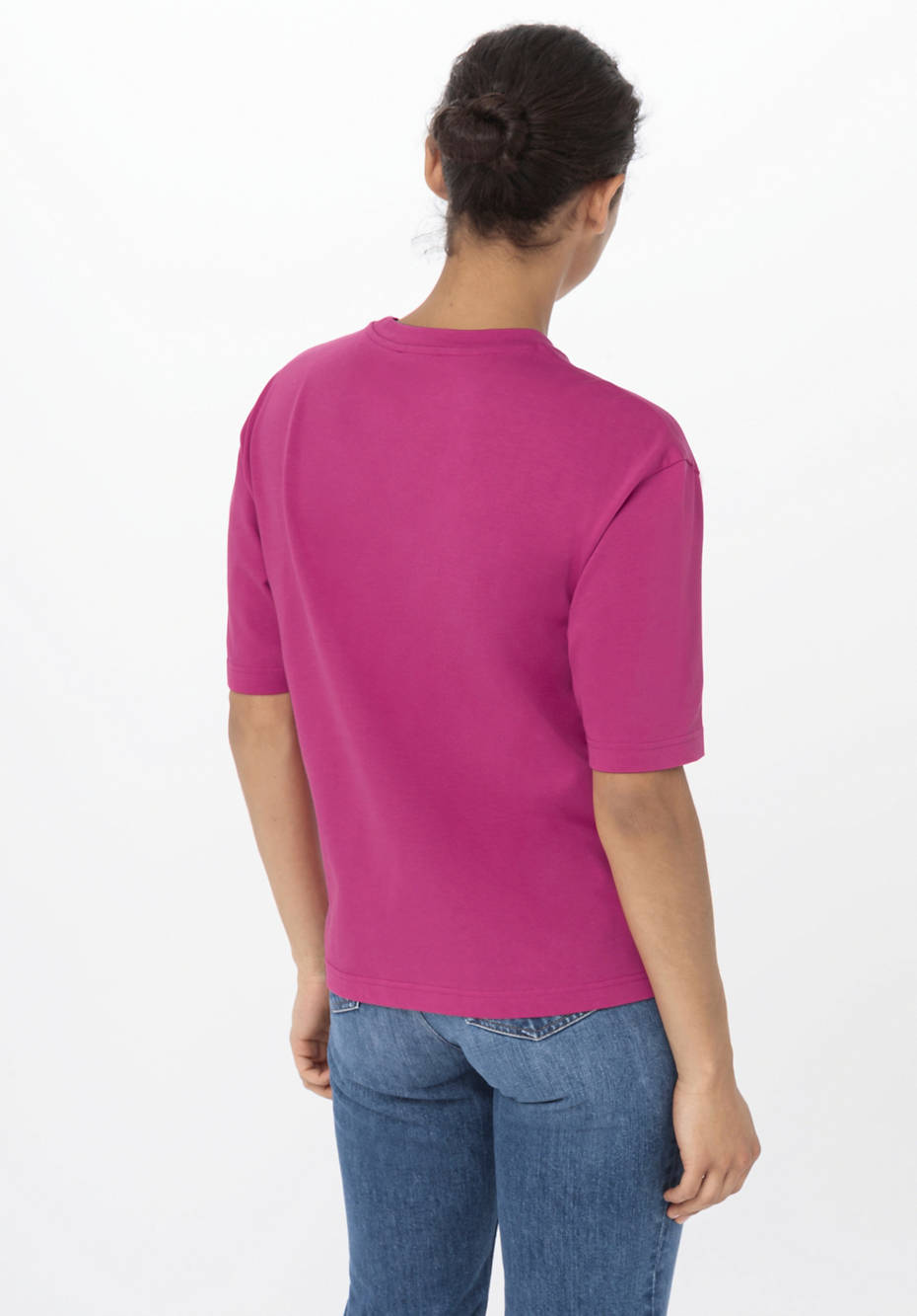 Kurzarm-Shirt aus reiner Bio-Baumwolle