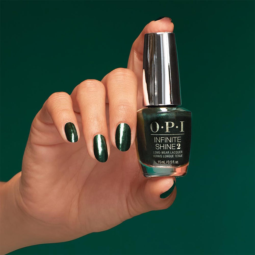 OPI Holiday Terribly Nice Infinite Shine - Peppermint Bark and Bite 15 ml