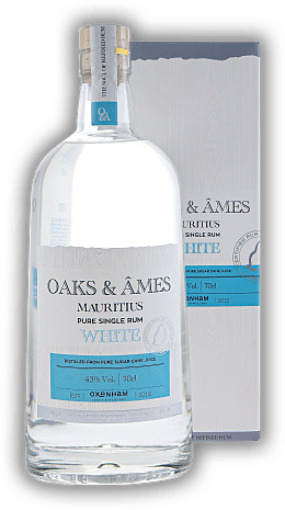 Oaks & Ames White Rum Oaks & Ames White Rum  0,7	 Liter - Vol 43%