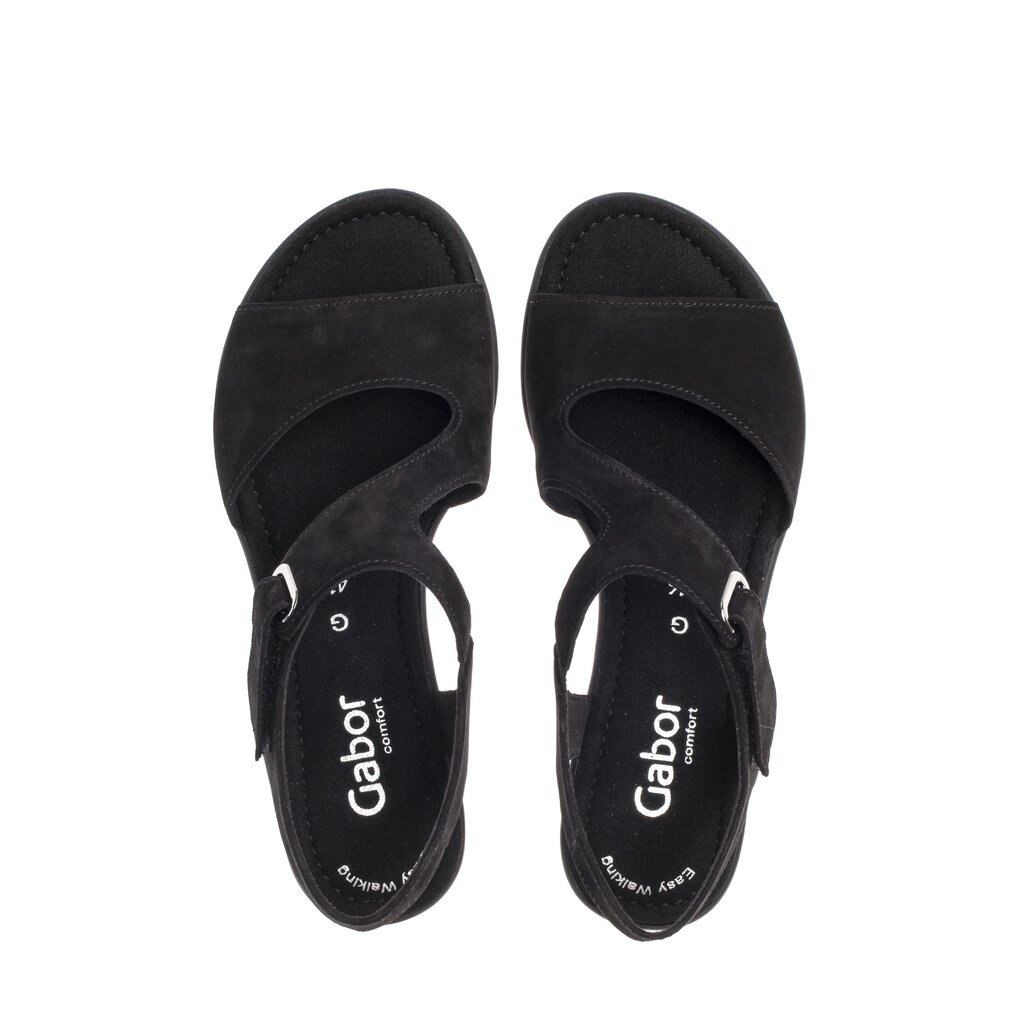 Gabor comfort Riemchensandale schwarz