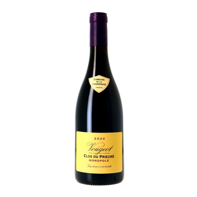 Domaine de la Vougeraie, Clos du Prieuré, monopole, 2020