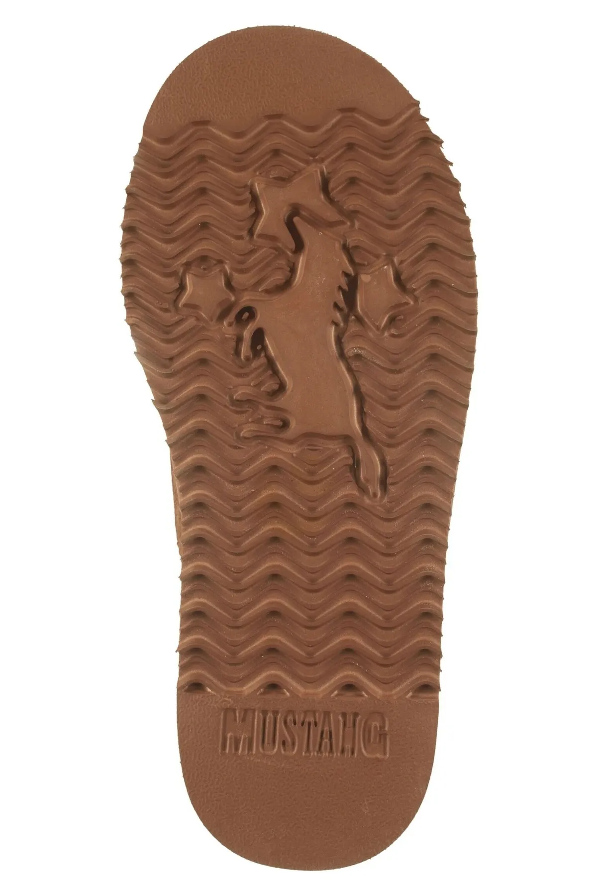 Mustang  Stiefelette - Beige - Flacher Absatz