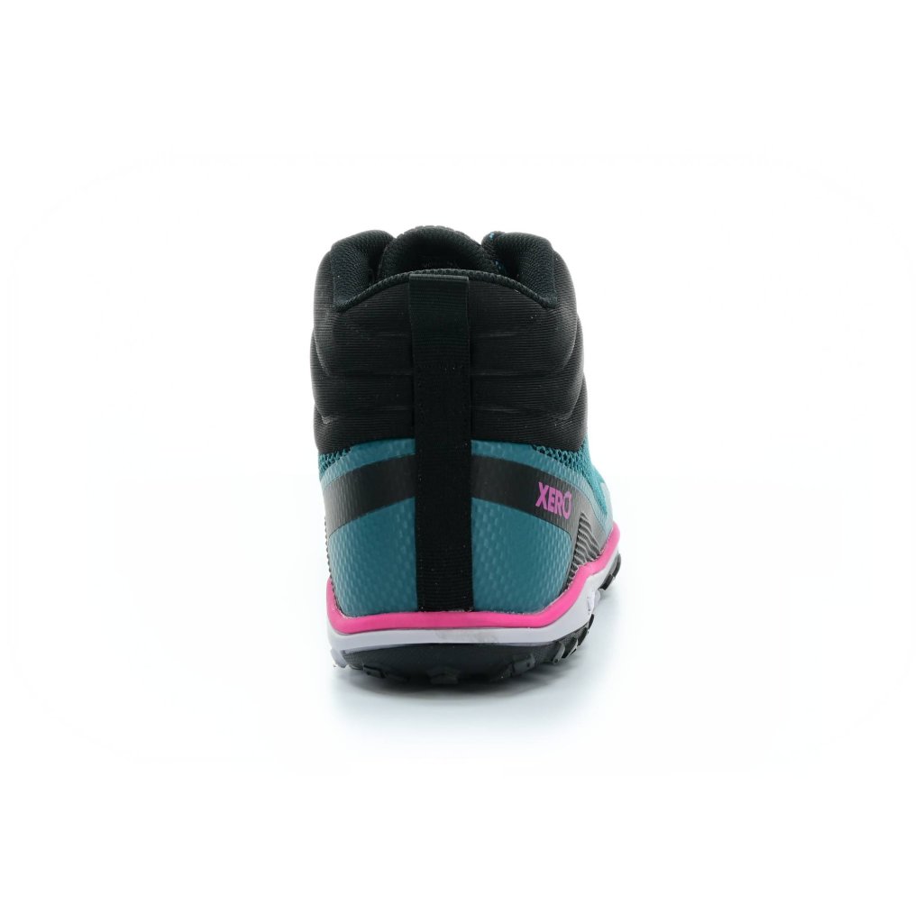 Xero Shoes Scrambler Mid Deep Lake/ Fuchsia W Outdoor Barfuß-Stiefeletten