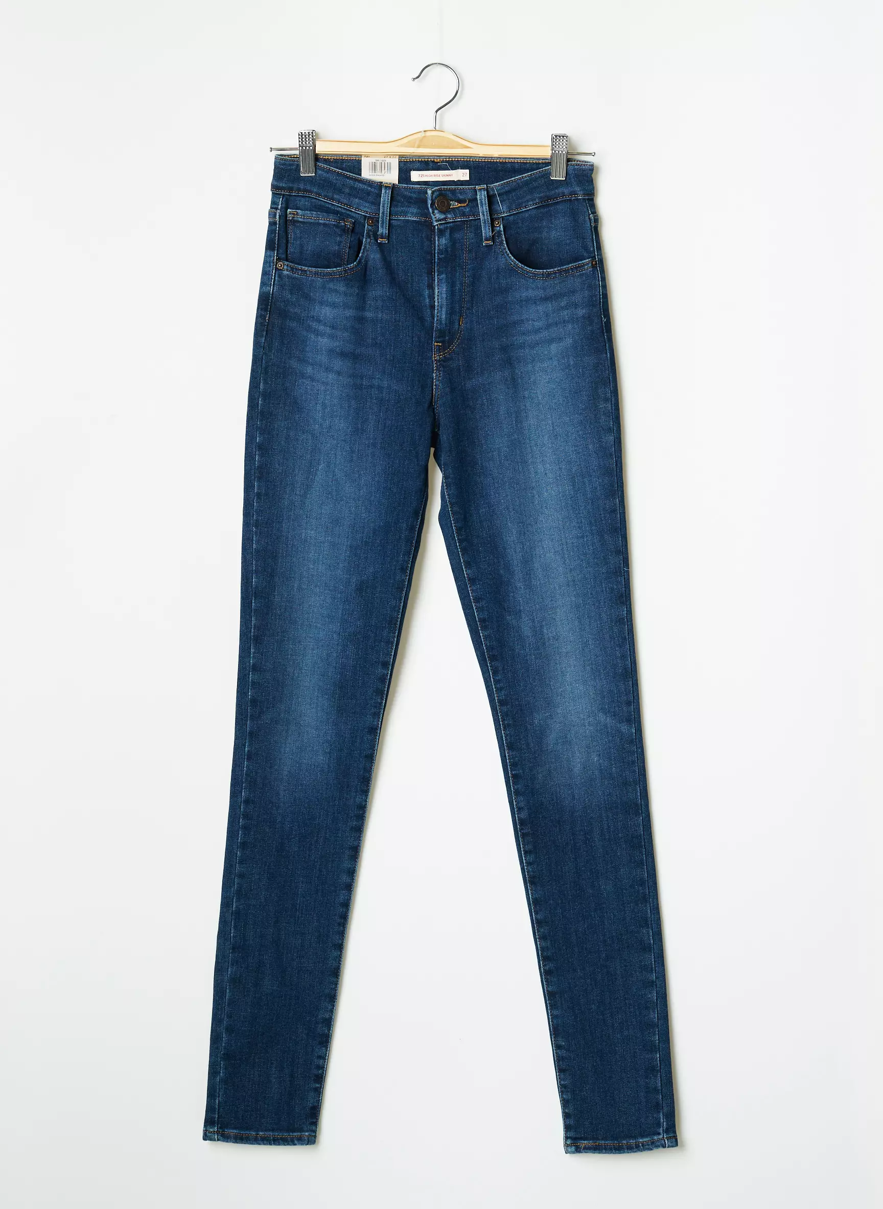 Levis Jeans Skinny Femme couleur bleu