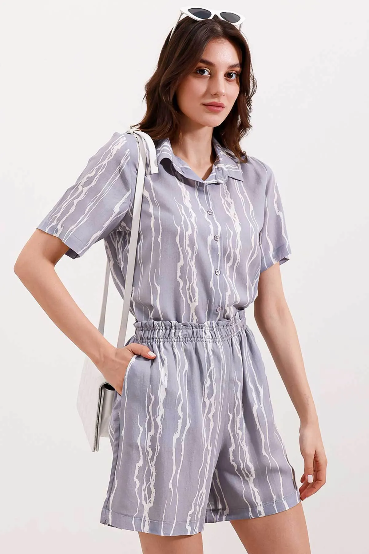 Bigdart  Zweiteiler - Grau - Oversized