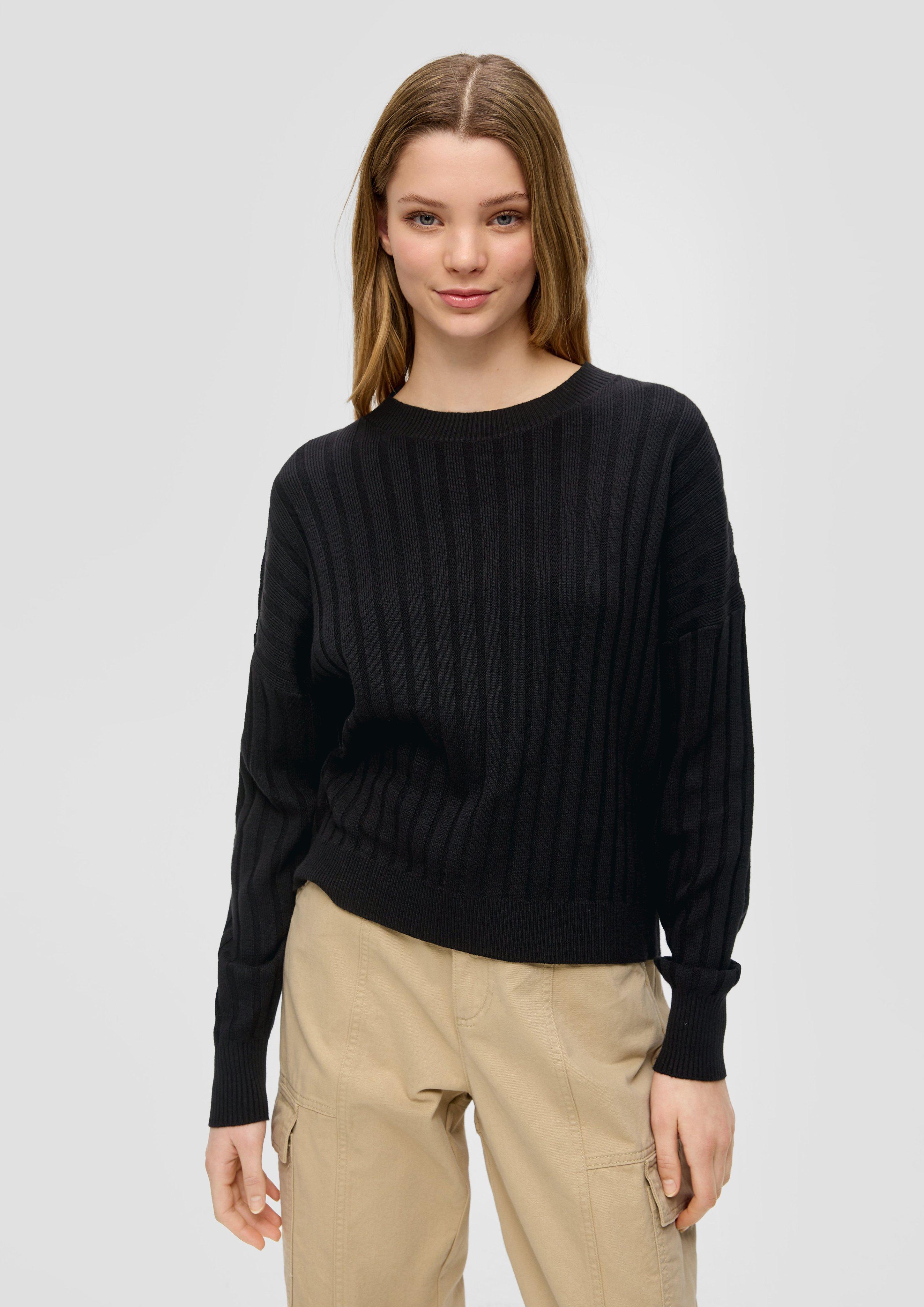 Weicher Strickpullover aus Baumwollmix  2140610-9999