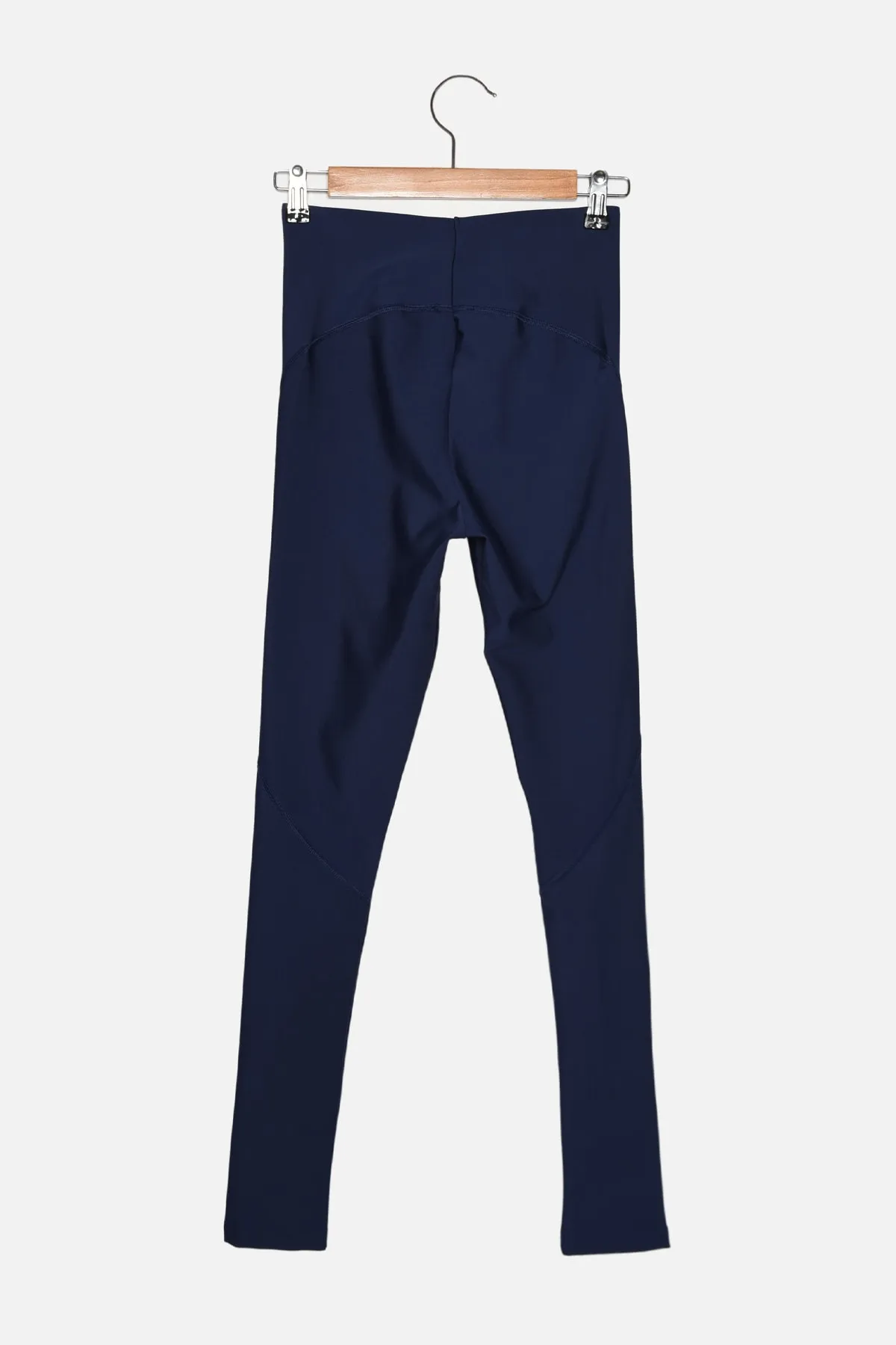 Trendyol Collection  Marineblaue Recovery-Sportleggings in voller Länge aus Strick TWOSS21TA0023