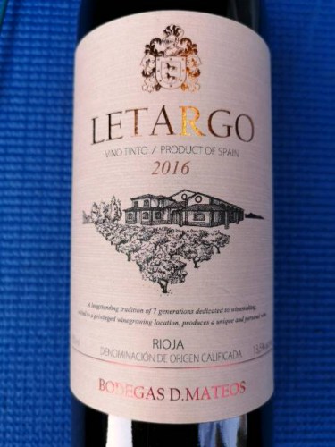 D. MateosLetargo Tinto 2017