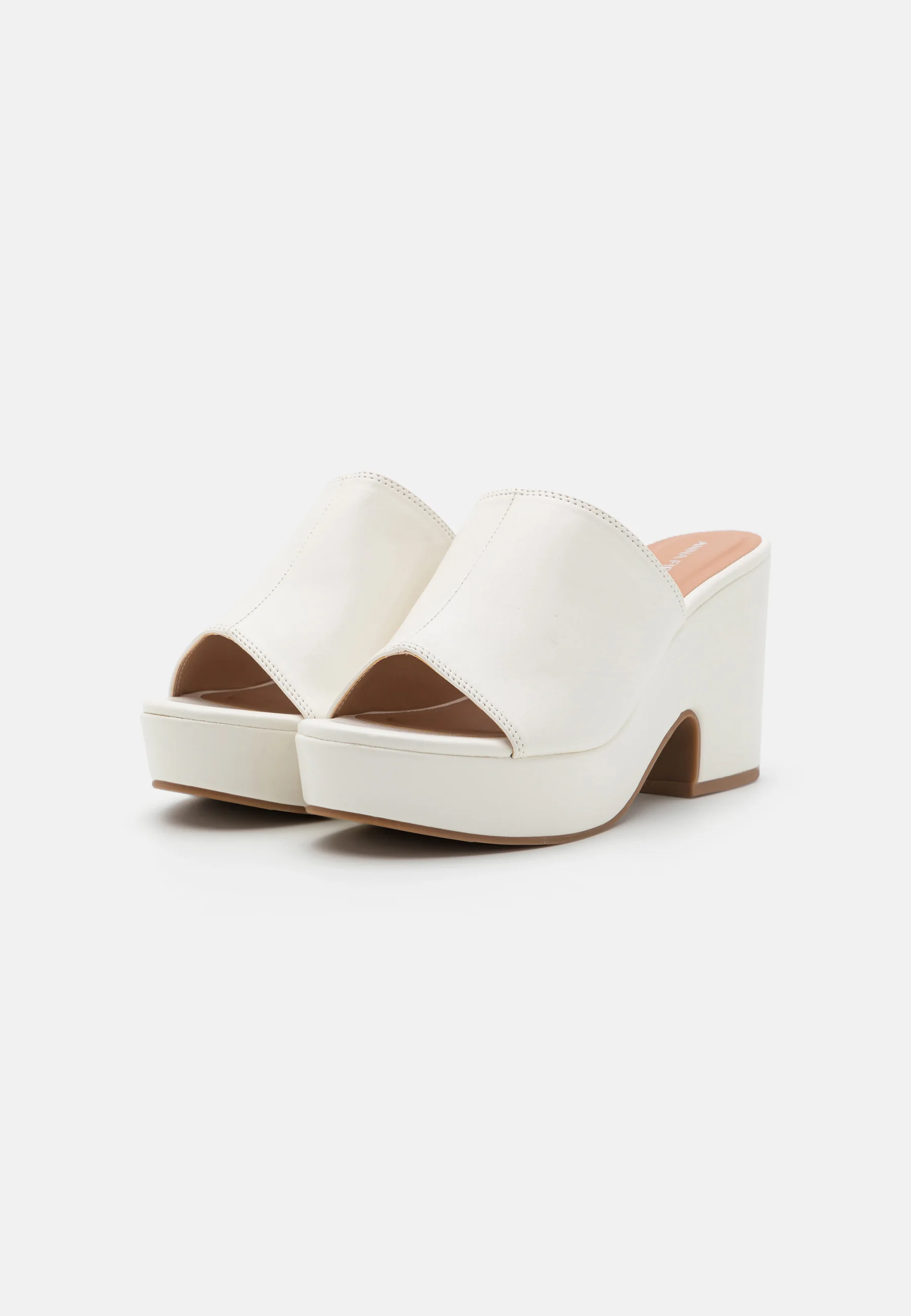 Anna Field Wide Fit - Pantuflas - blanco