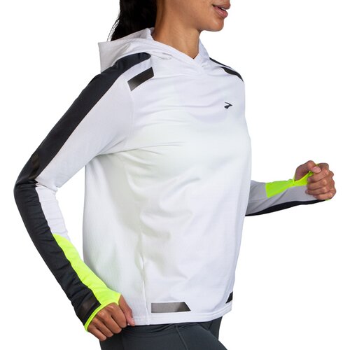 DAMEN SWEATSHIRT RUN VISIBLE THERMAL HOODIE
