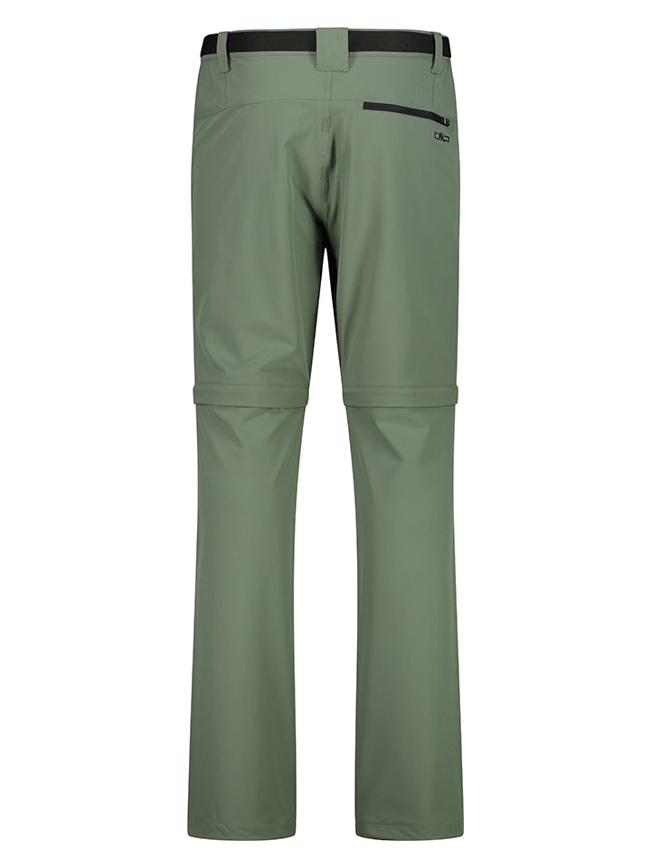CMP Zip-Off-Funktionshose in Khaki günstig kaufen