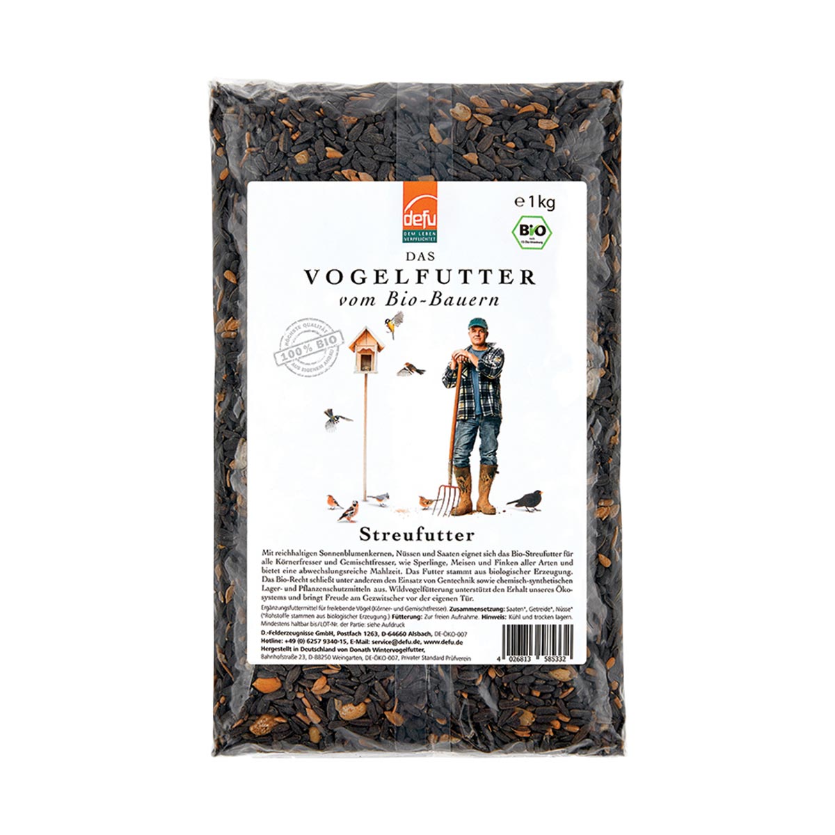 Defu Wildvögel Bio-Streufutter 1kg günstig kaufen