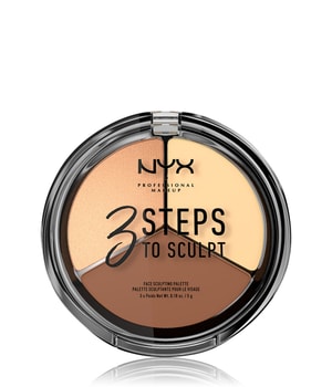 NYX Professional Makeup 3 Steps to Sculpt Make-up Palette-15 g