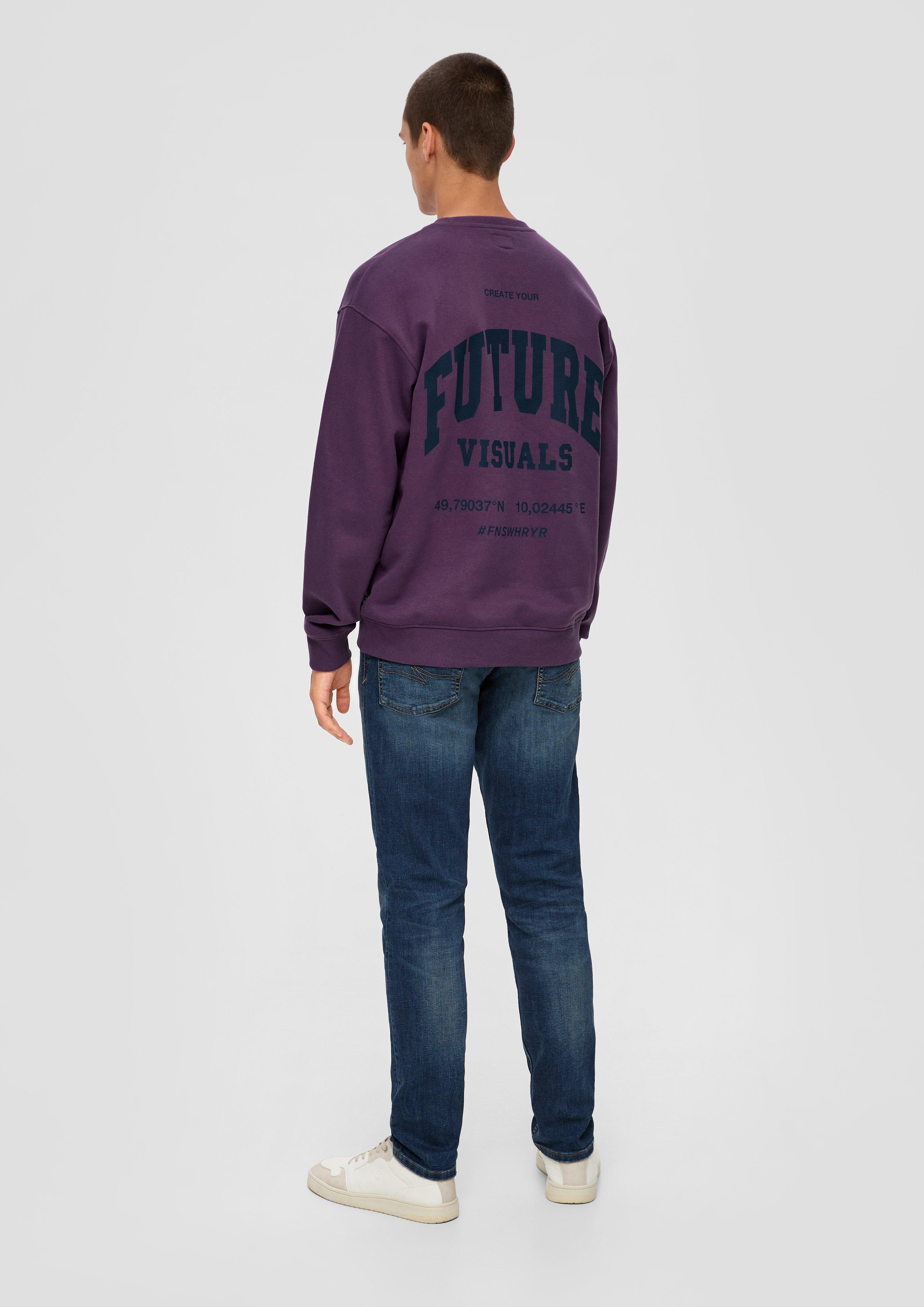 Sweatshirt mit großem Rückenprint  2135029-48D0