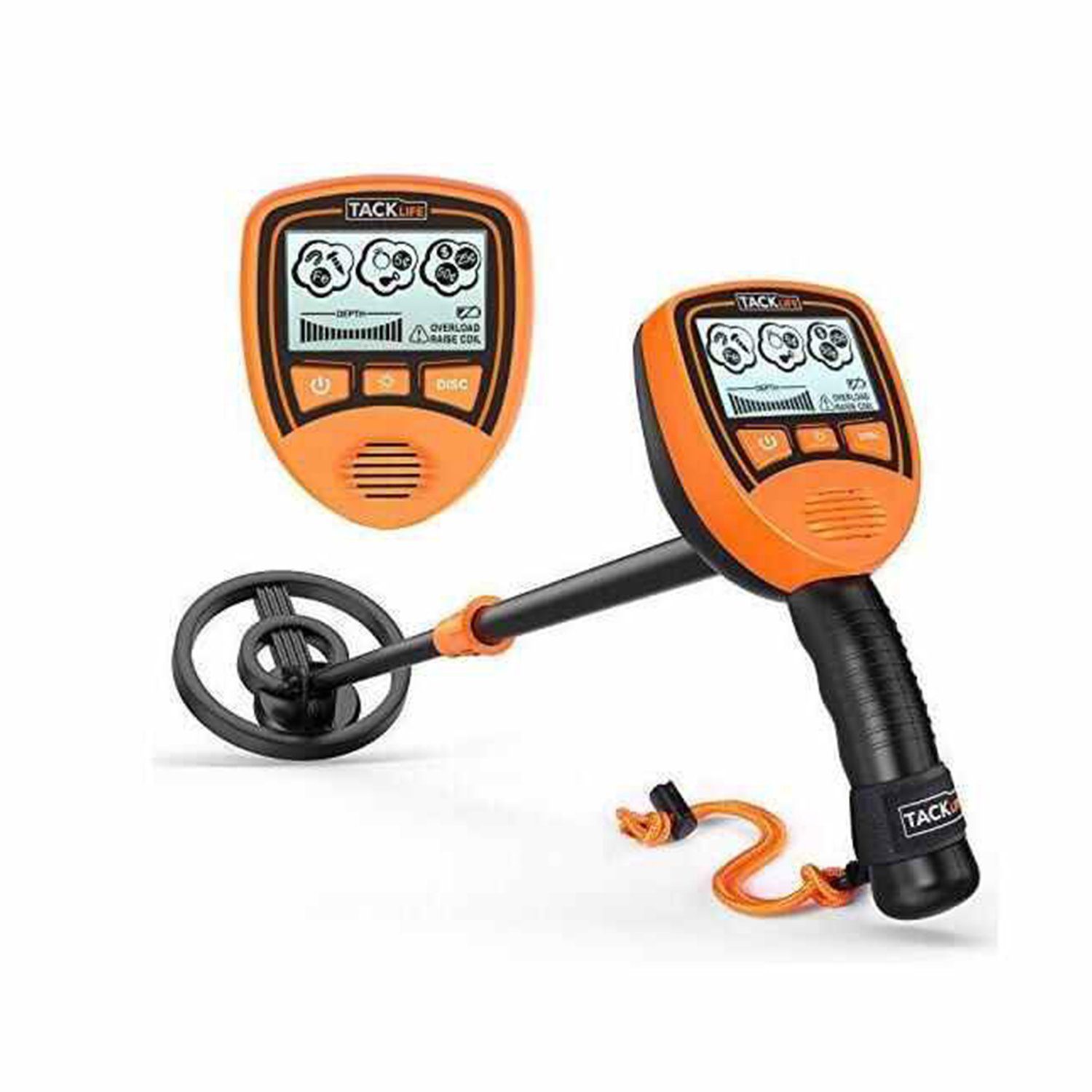 TACKLIFE Metalldetektor, Kinder Metalldetektor mit LCD-Display