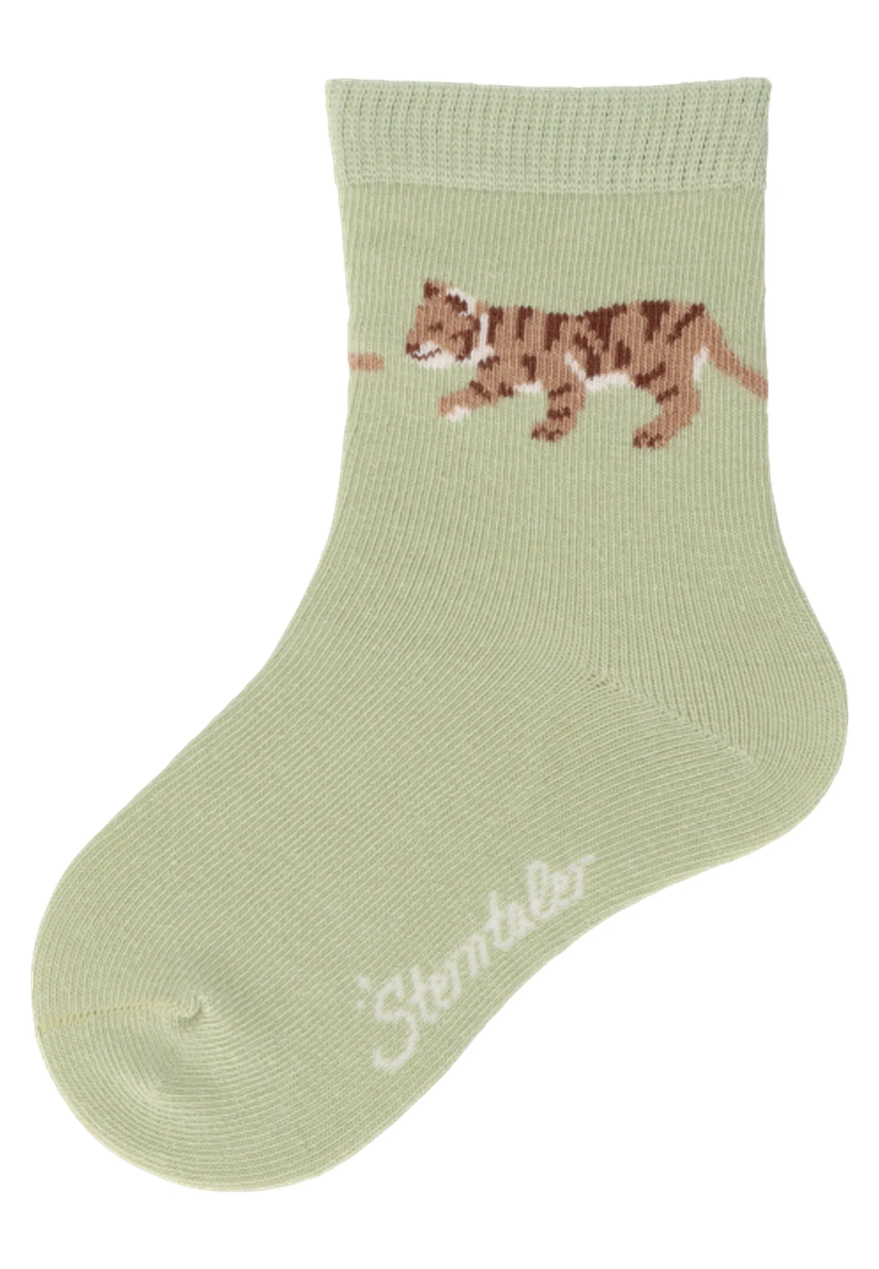 Socken im 3er Pack mit Motiv Wildtiere in versch. Farben