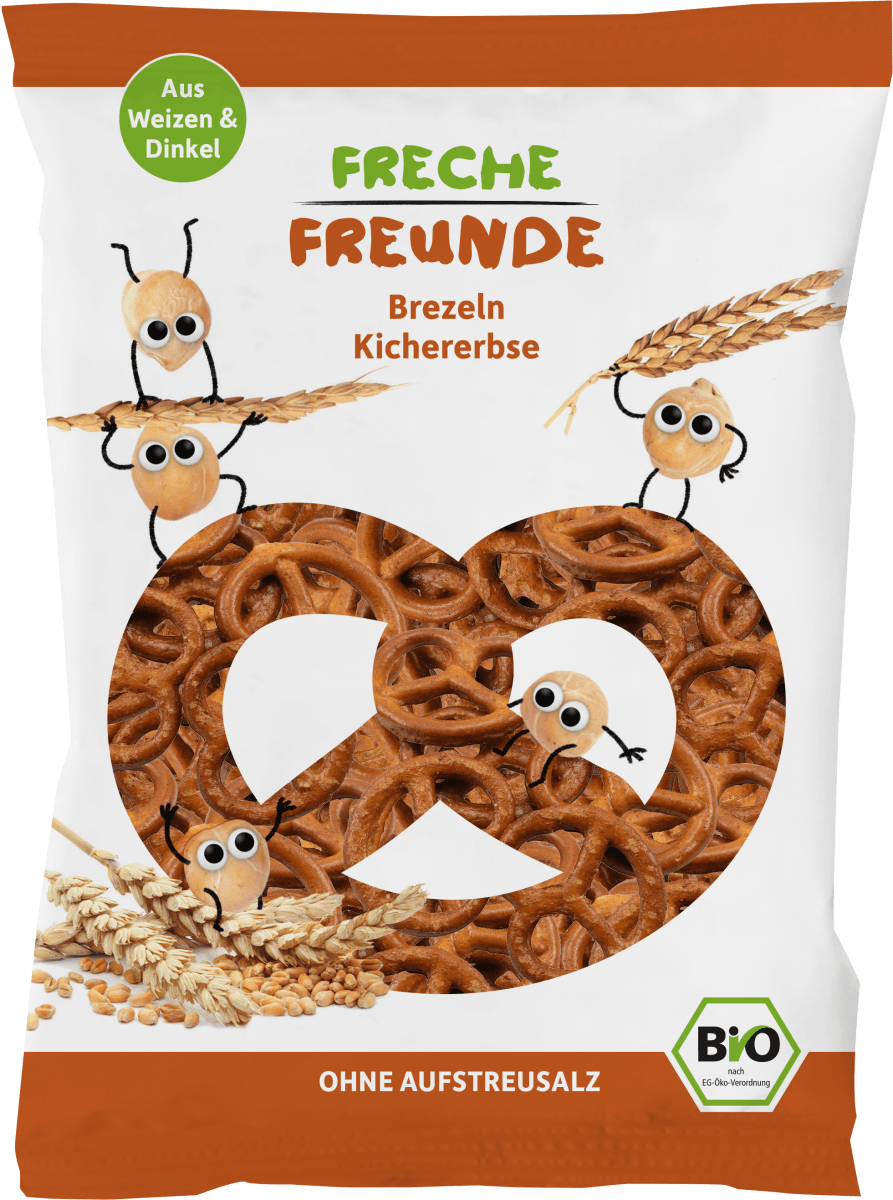 Kindersnack Freche Brezeln Kichererbse, 75 g