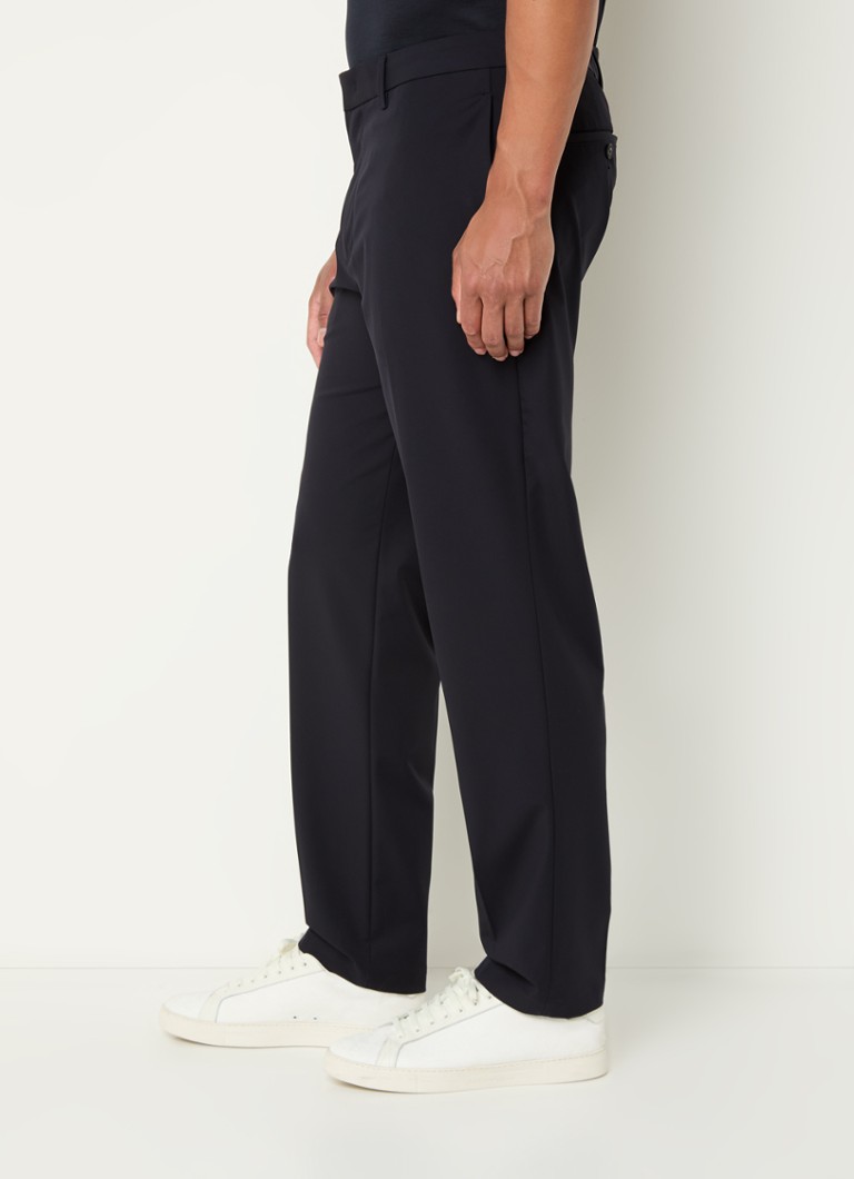 Pantaloni slim fit Emporio Armani cu buzunare interioare