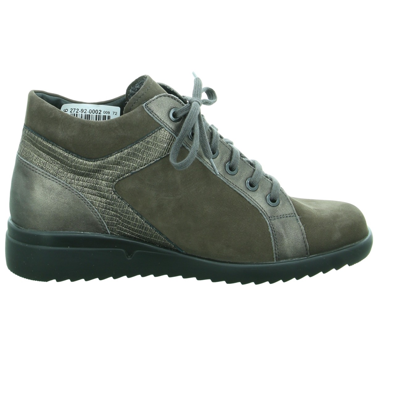 SOLIDUS Schnür-Stiefeletten taupe Maren