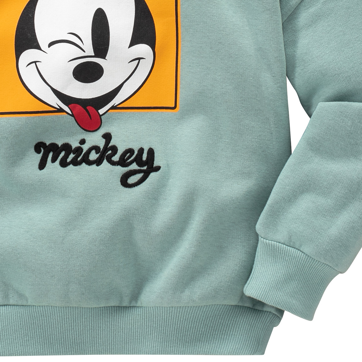Micky Maus Sweatshirt mit großem Print