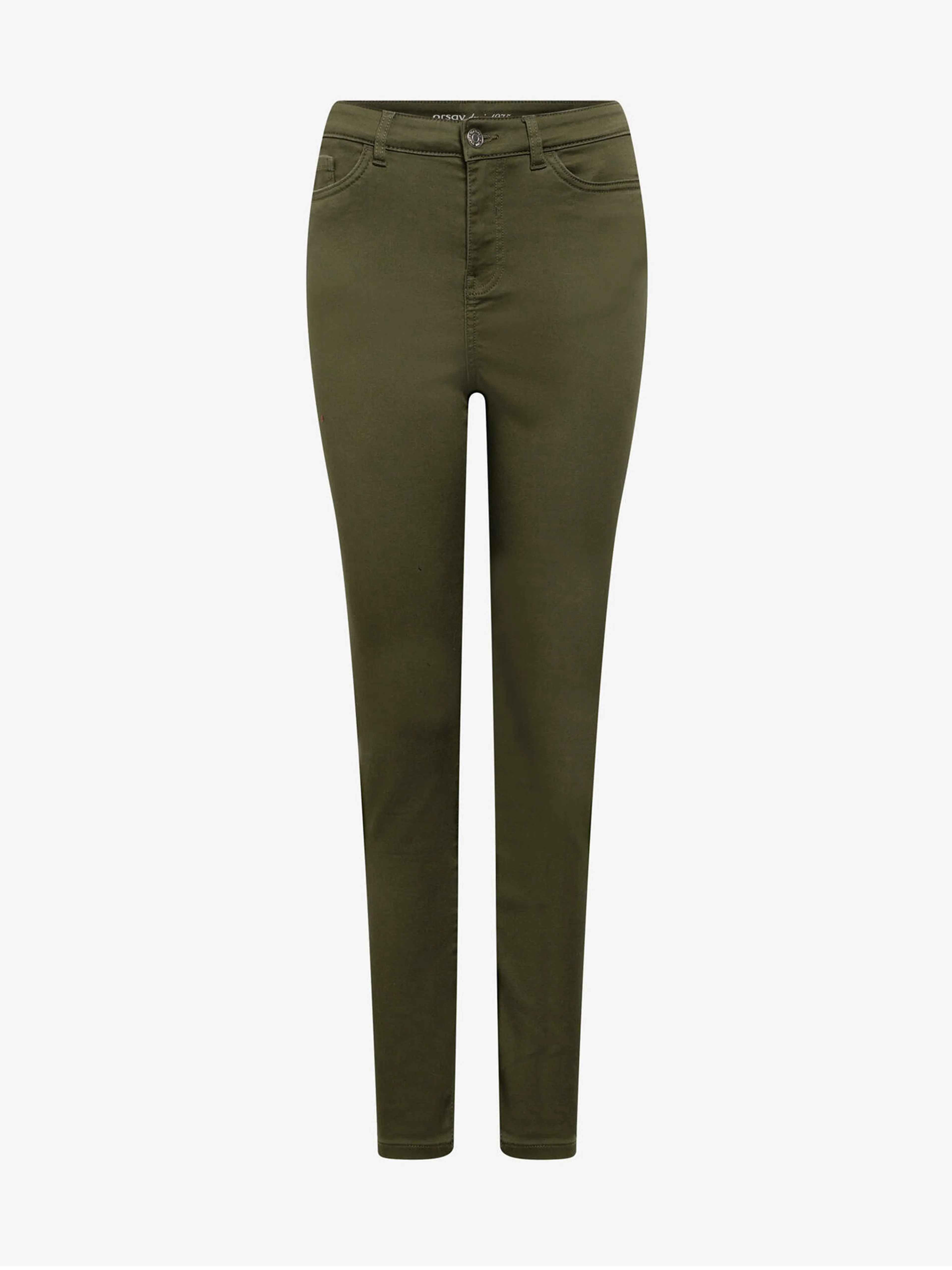 Khakifarbene Hose Skinny Fit ORSAY