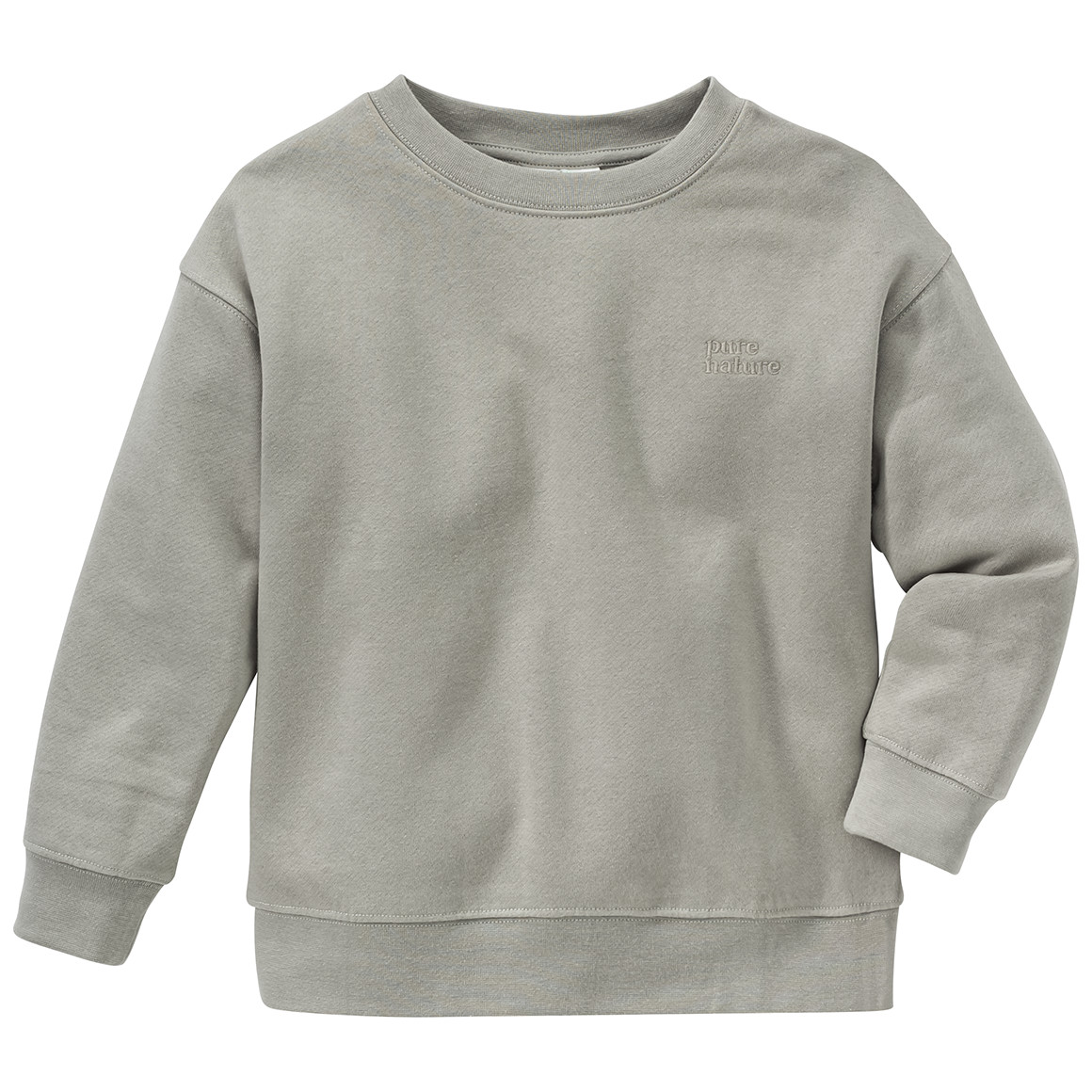 Kinder Sweatshirt mit kleiner Stickerei