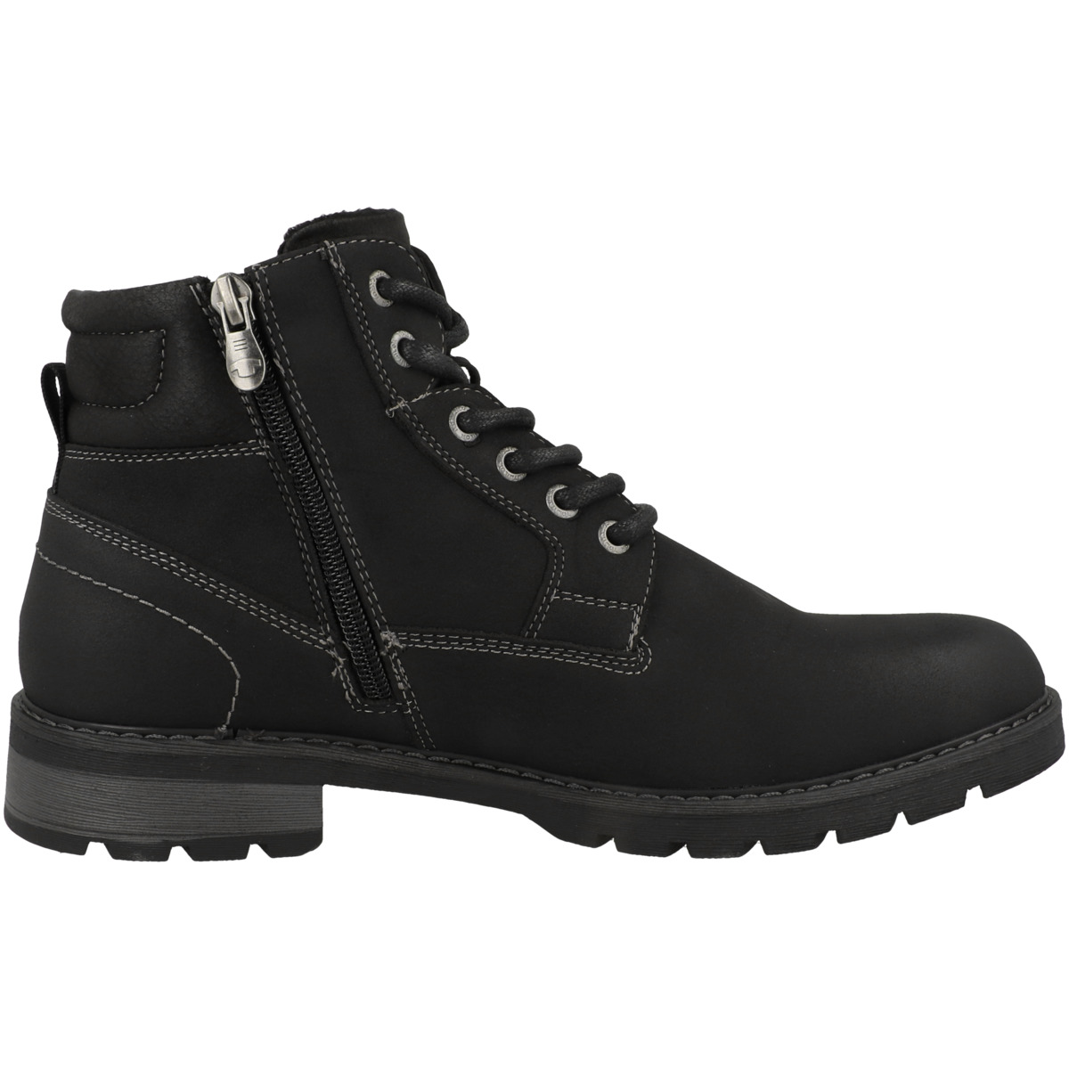 Tom Tailor 4280150003 Schnürboots schwarz