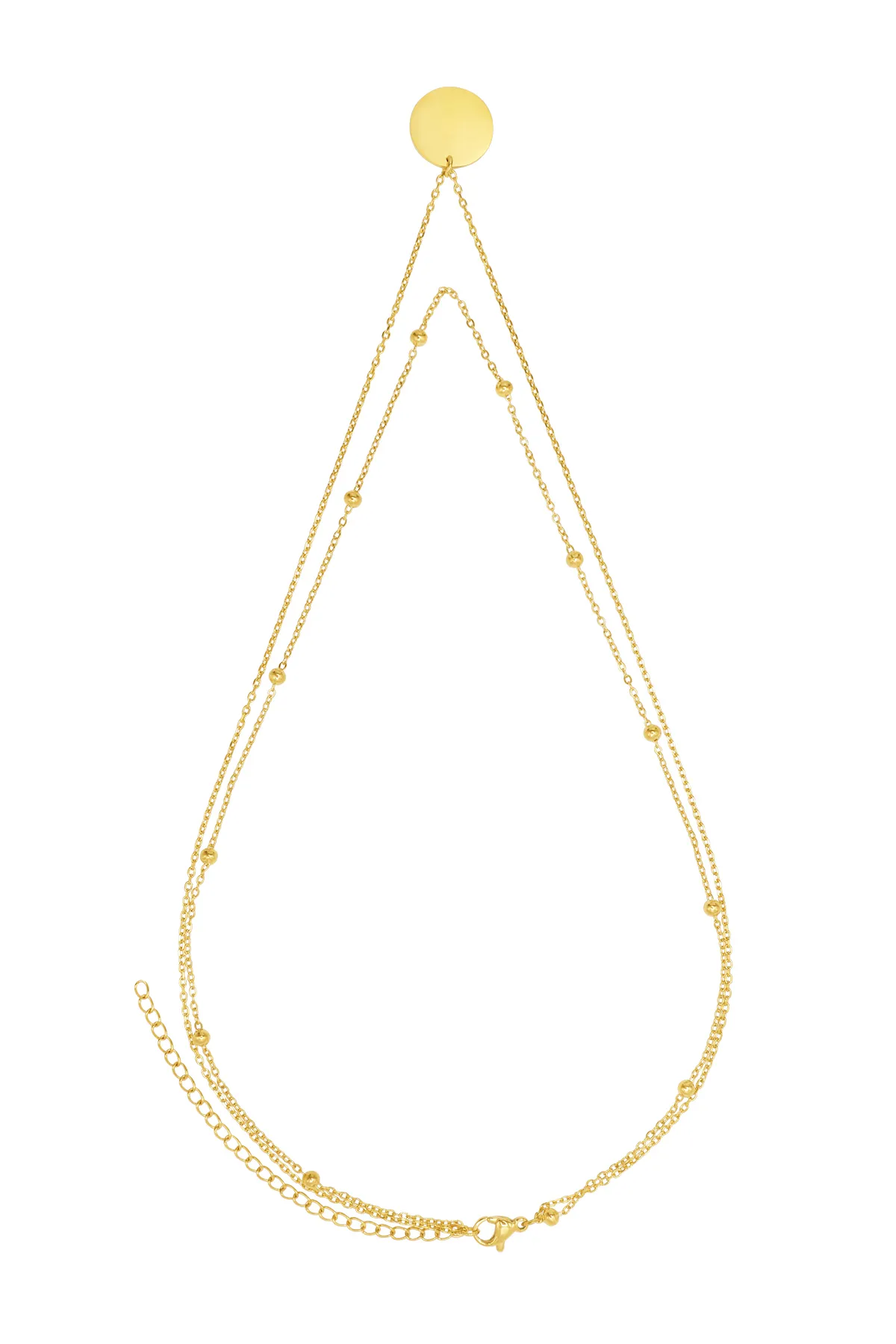 Heideman  Layering Halskette Damen Livia goldfarben modisch