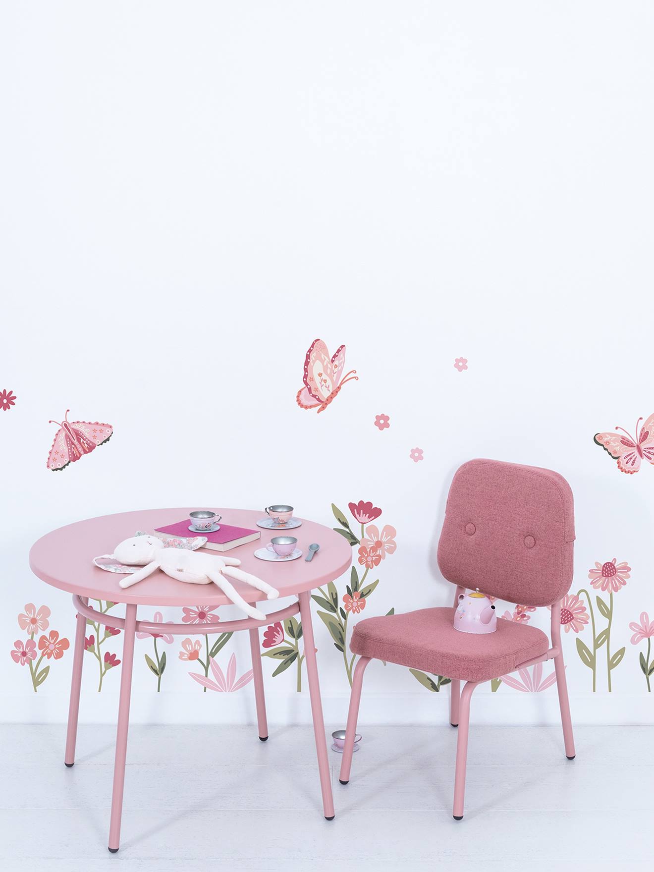 Stickers Jardin fleuri Magenta LILIPINSO rose