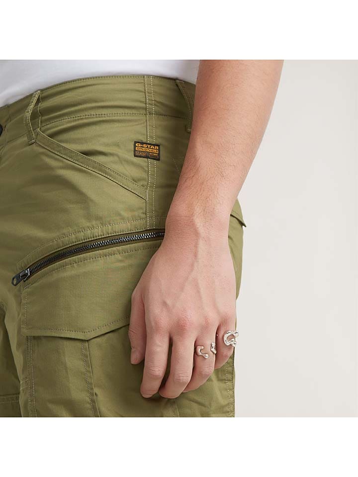 G-Star Cargobermudas in Khaki günstig kaufen
