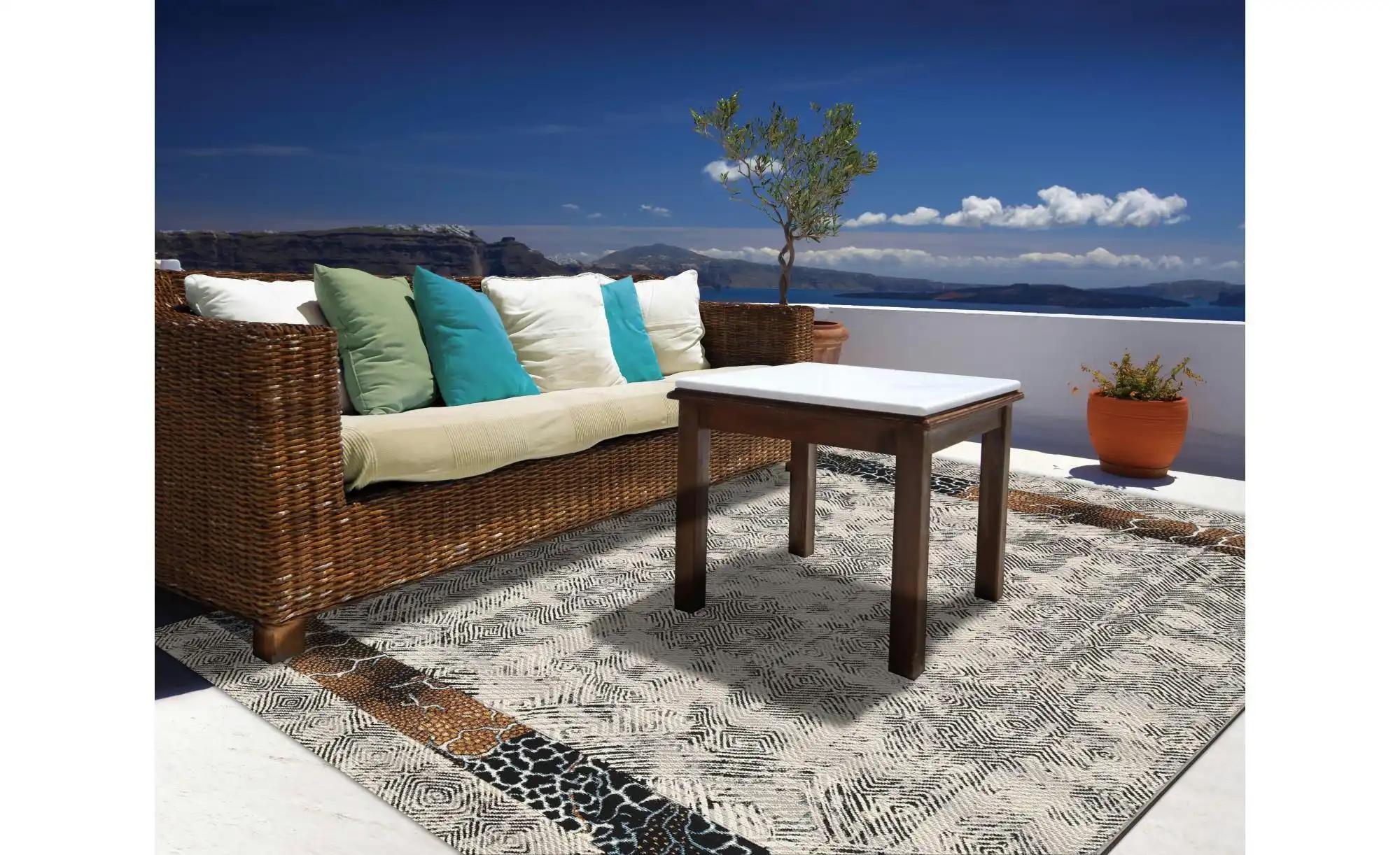 Gino Falcone In-und Outdoor-Teppich