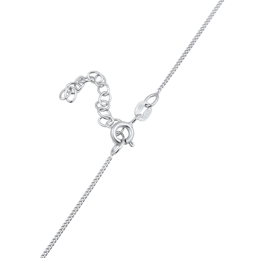 Elli Elli Collier Femmes Goutte Pendentif Basique Simple en argent sterling 925 collier