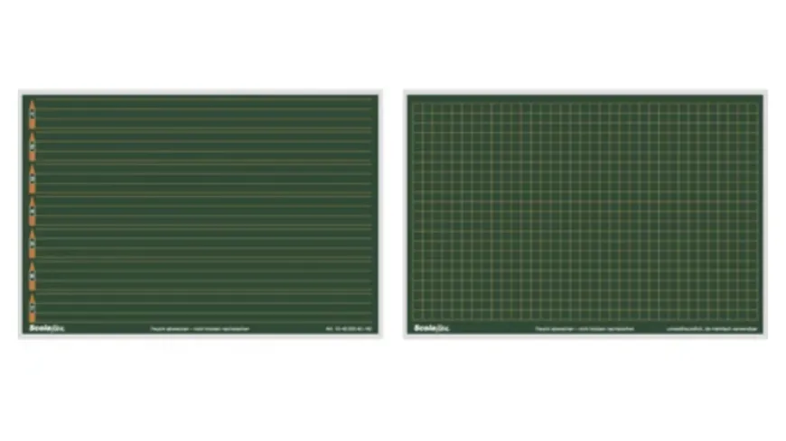 BRUNNEN Scolaflex Tafel  26.5 x 18 cm  für Vereinfachte Ausgangsschrift