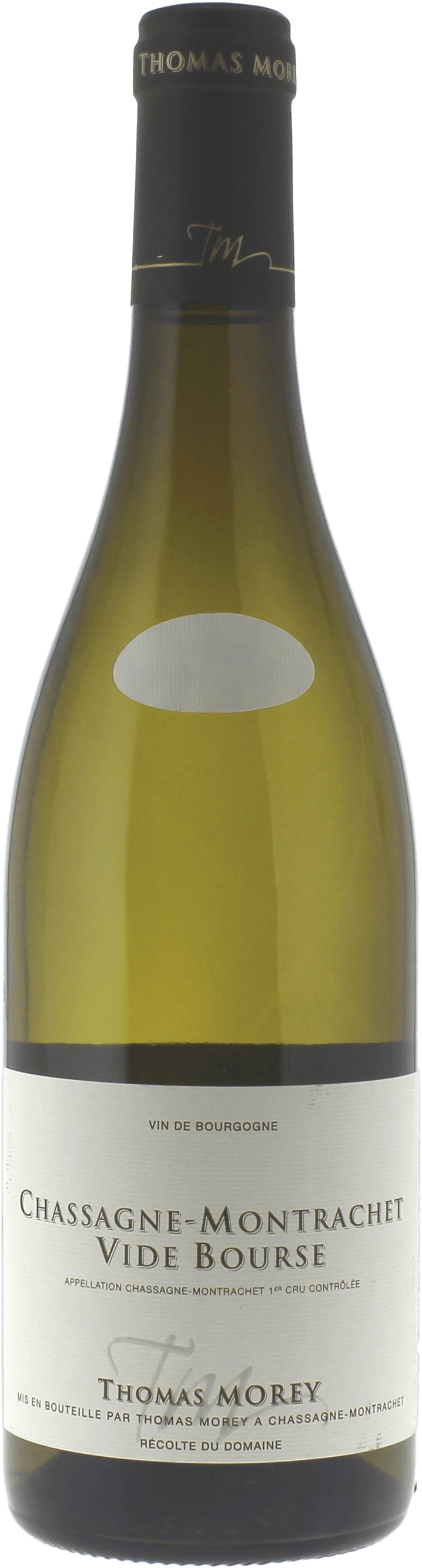 Chassagne montrachet 1er cru vide bourse 2018