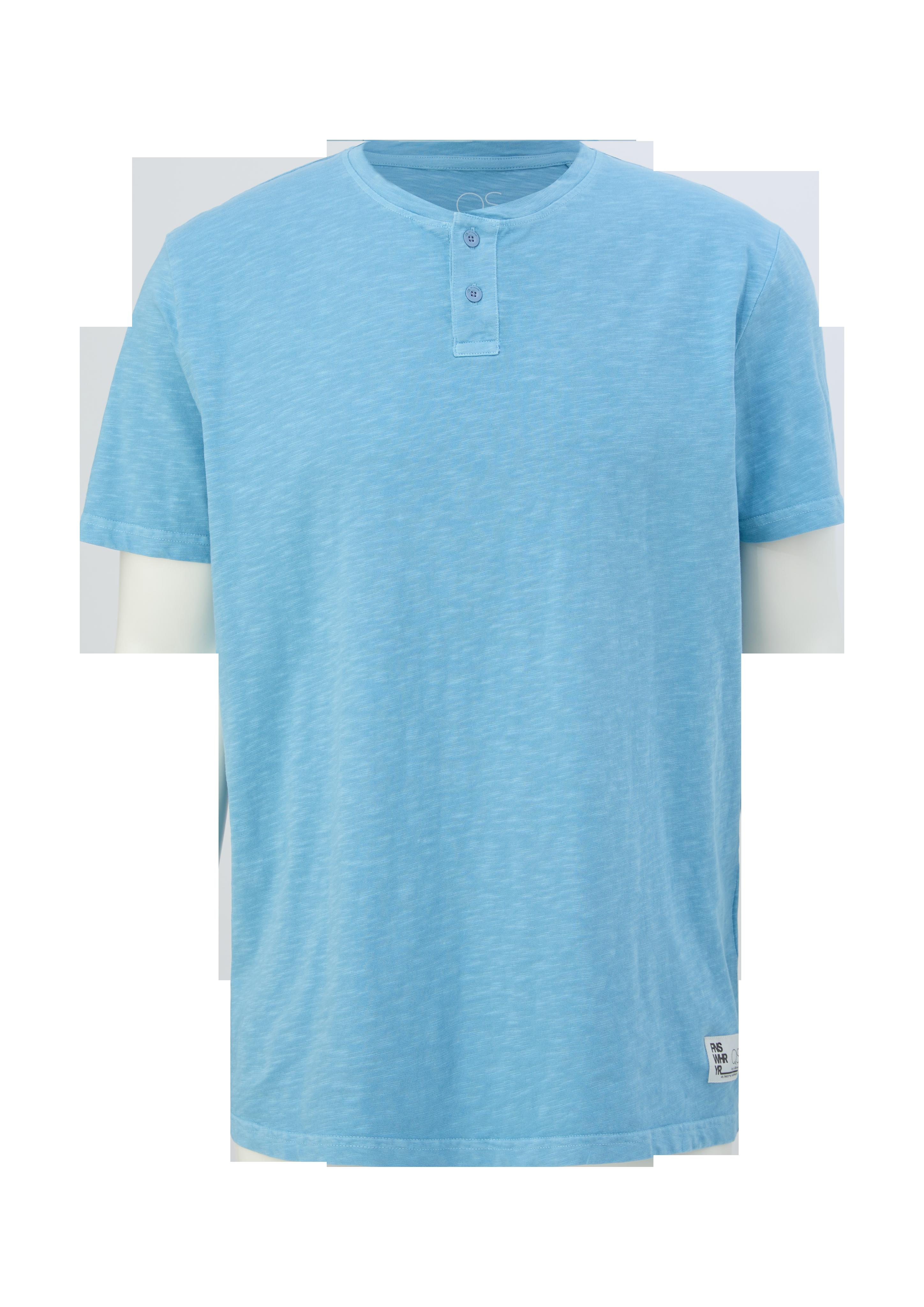 T-Shirt mit Henleyausschnitt  2127277-5196