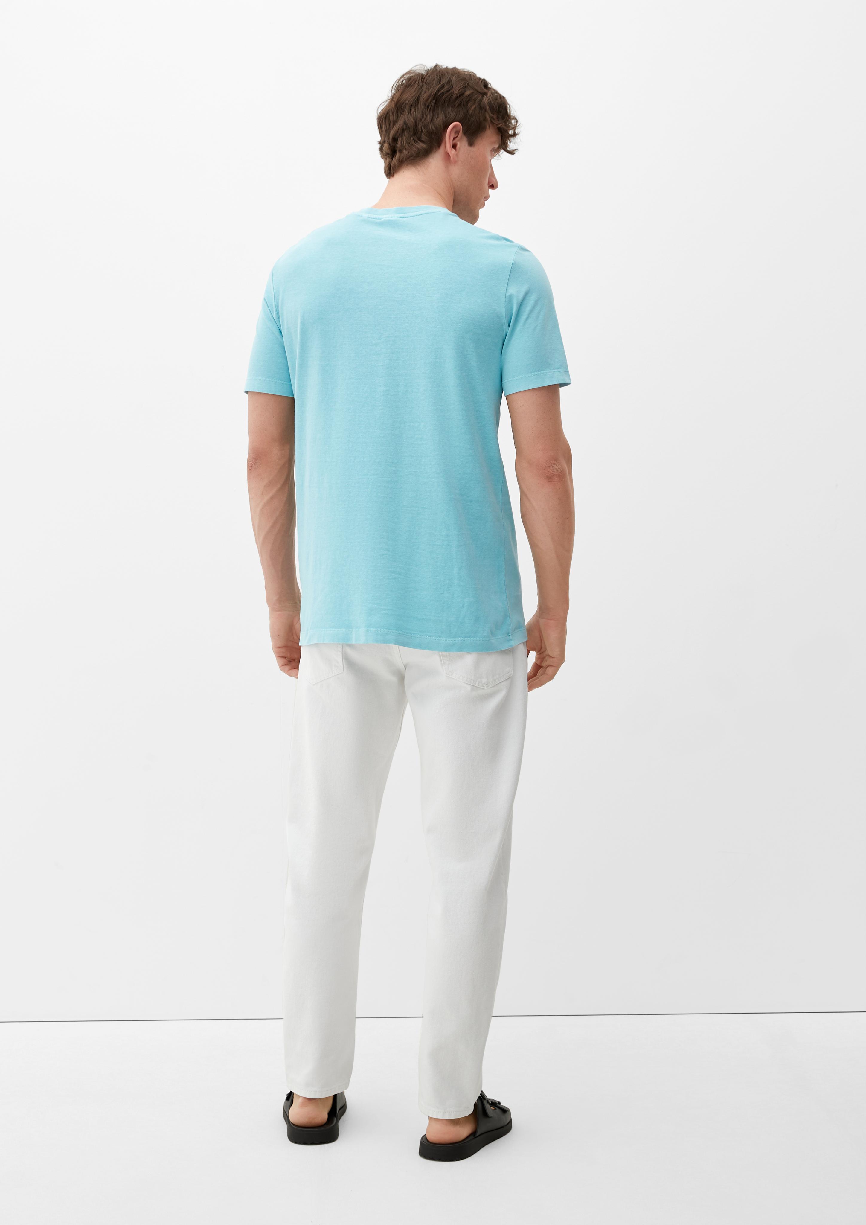T-Shirt mit Henley-Ausschnitt  2133166-6120
