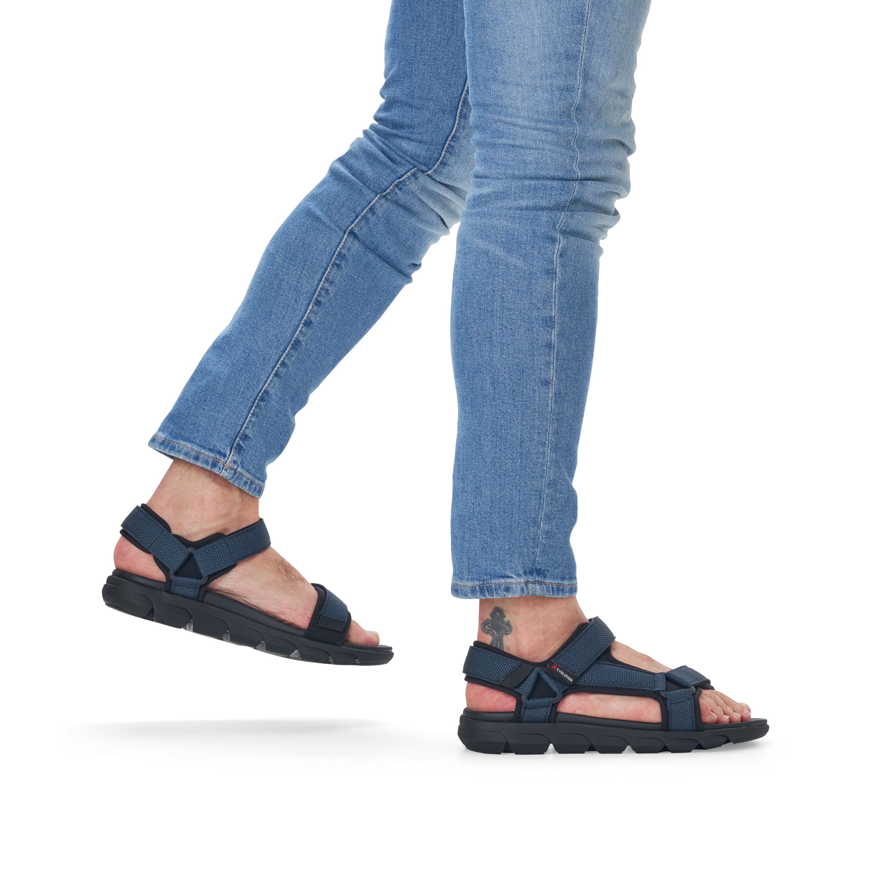 Rieker Herren Trekkingsandalen dark blue