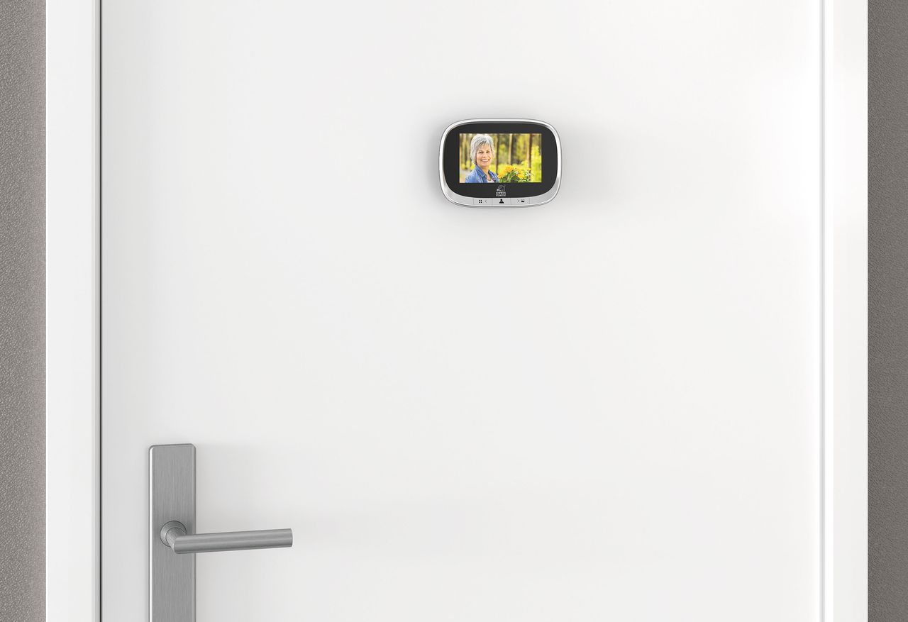 Basi Digitaler Türspion - TS 810 - silber