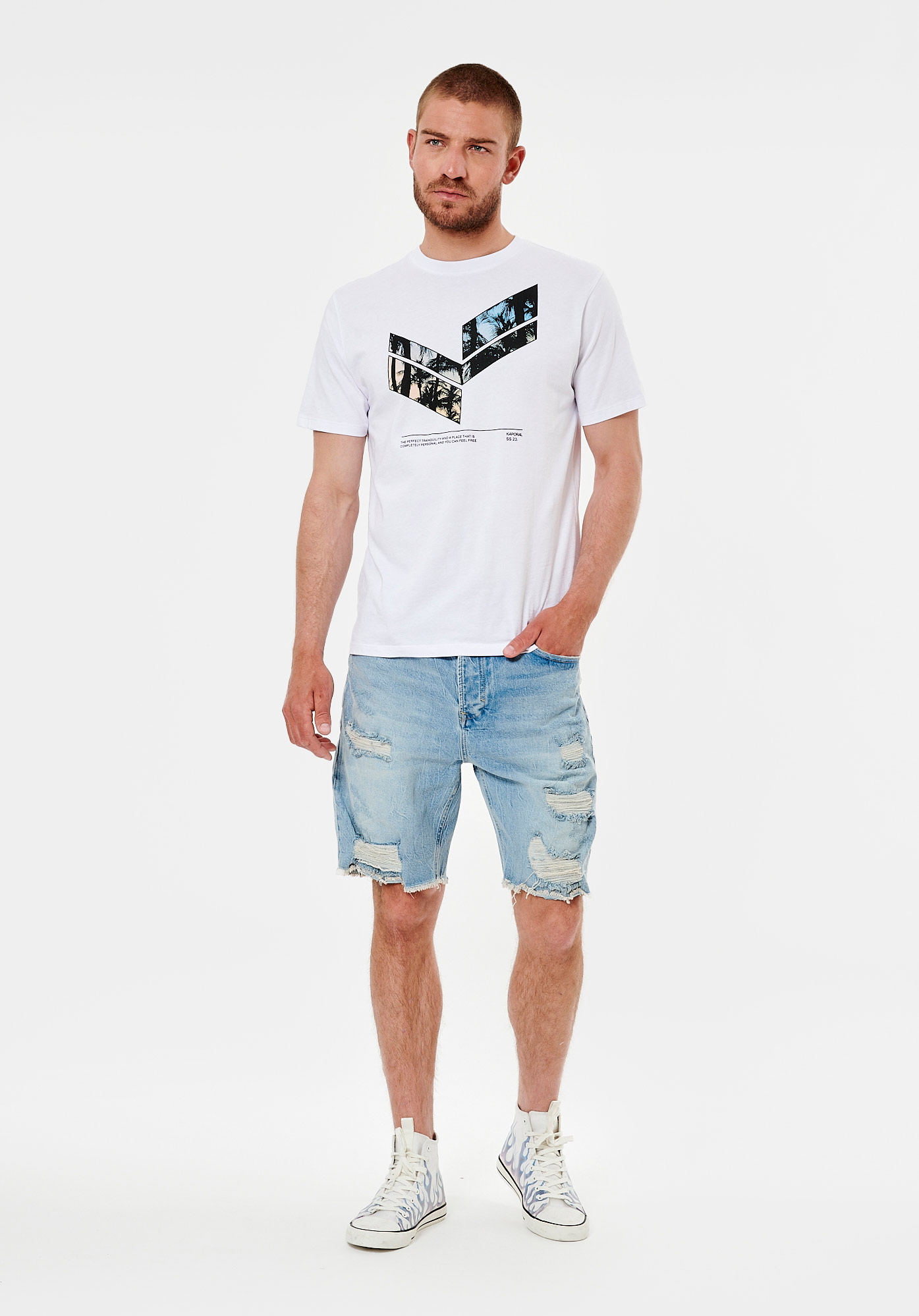 EDEN   Short en jean loose homme