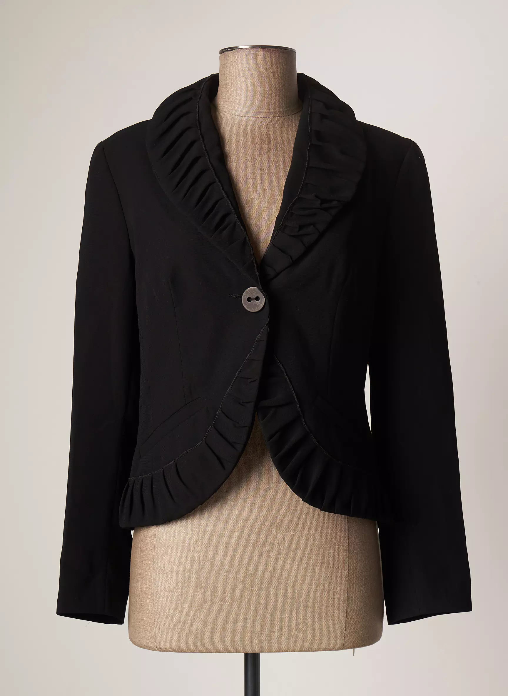 Patrick Mendes Vestecasual Femme couleur noir