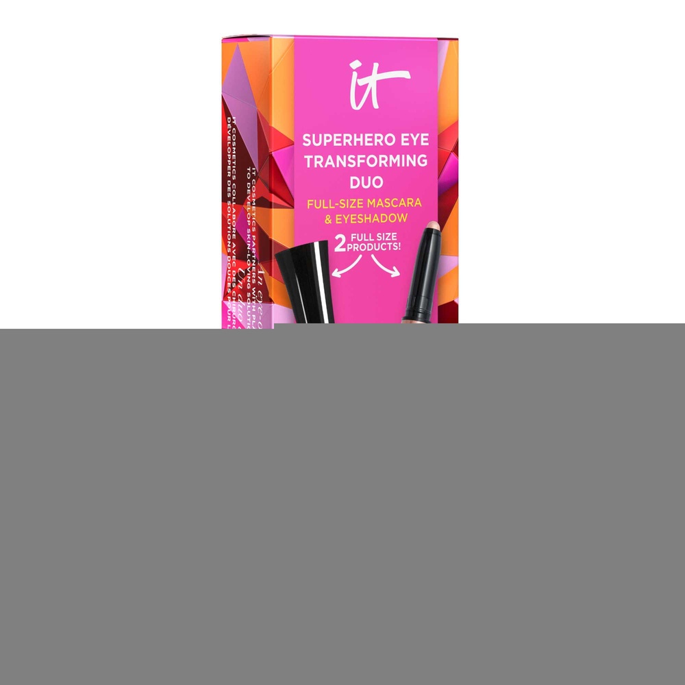 It Cosmetics Superhero™ Mascara Coffret deux en un Regard